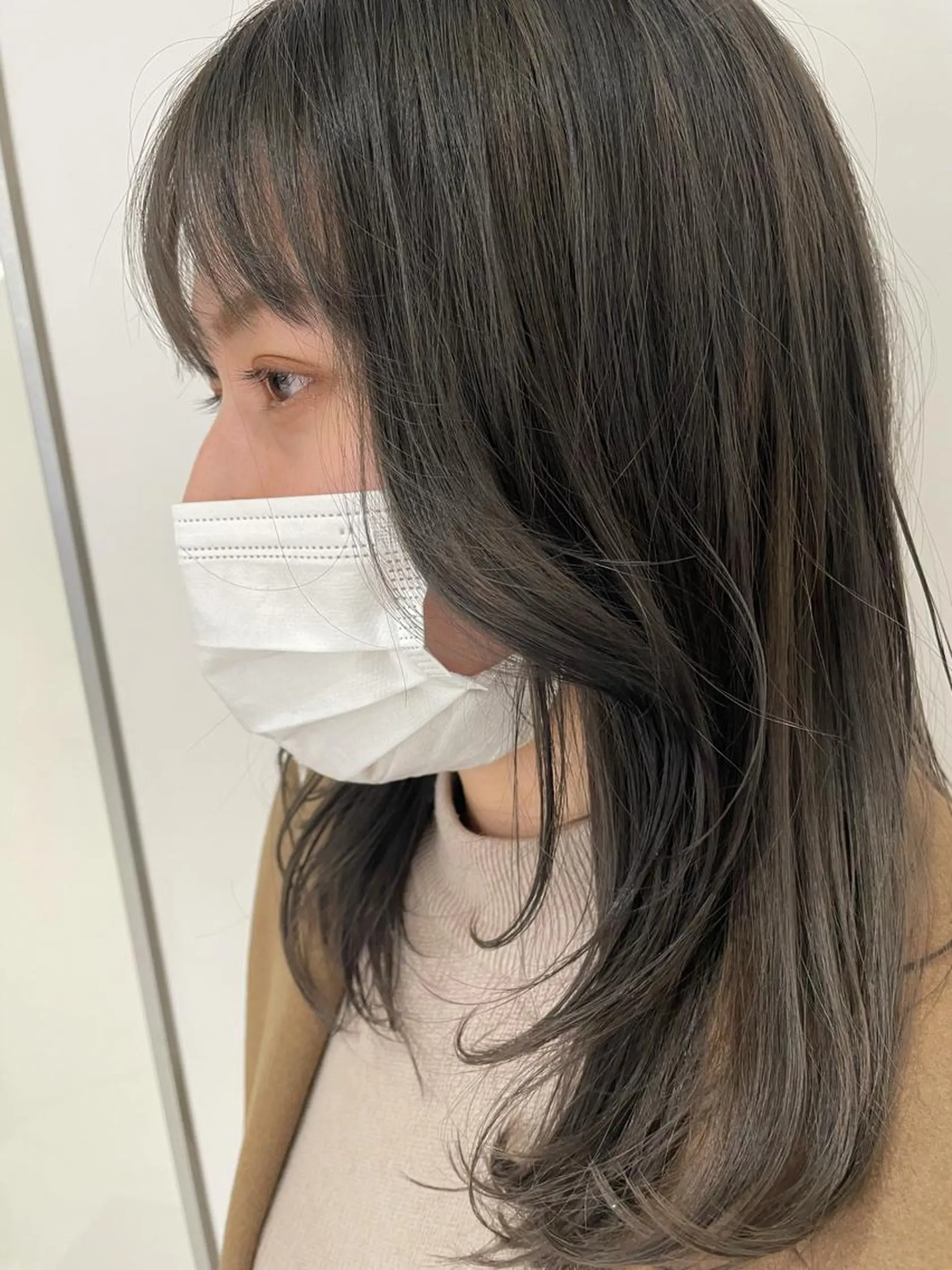 ロング 韓国風パーマ/ヘア セット/店長みづきのヘアスタイル