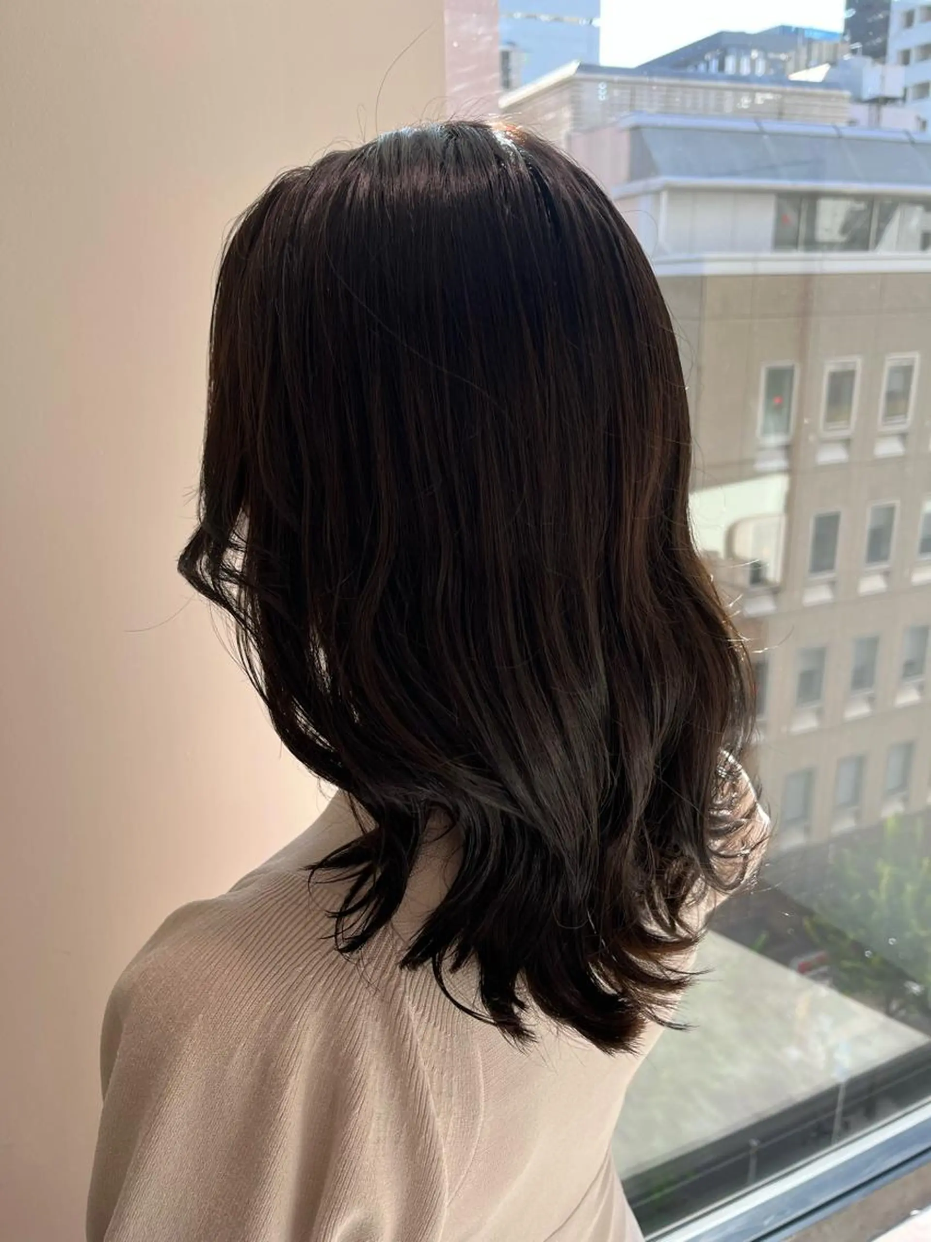 ミディアム ミディアムパーマ ボブ 髪質改善 韓国風ヘア シースルーバング カット ヘアカラー ヘアセット BACANCES〜バカンス〜所属・👑👑👑👑工藤 敬👑👑👑👑のヘアスタイル