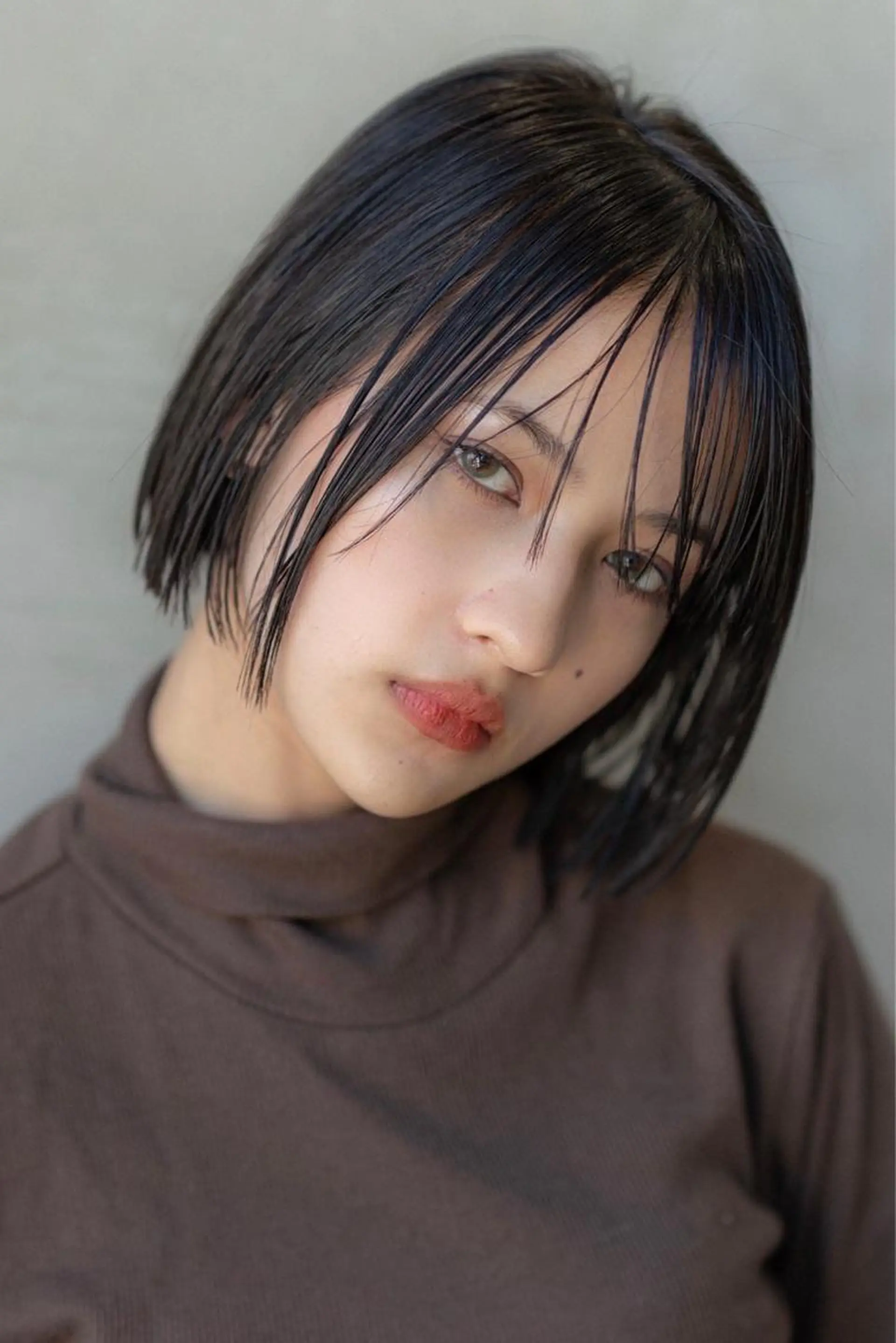 ショート カラー ボブ 大森 勝馬のヘアスタイル