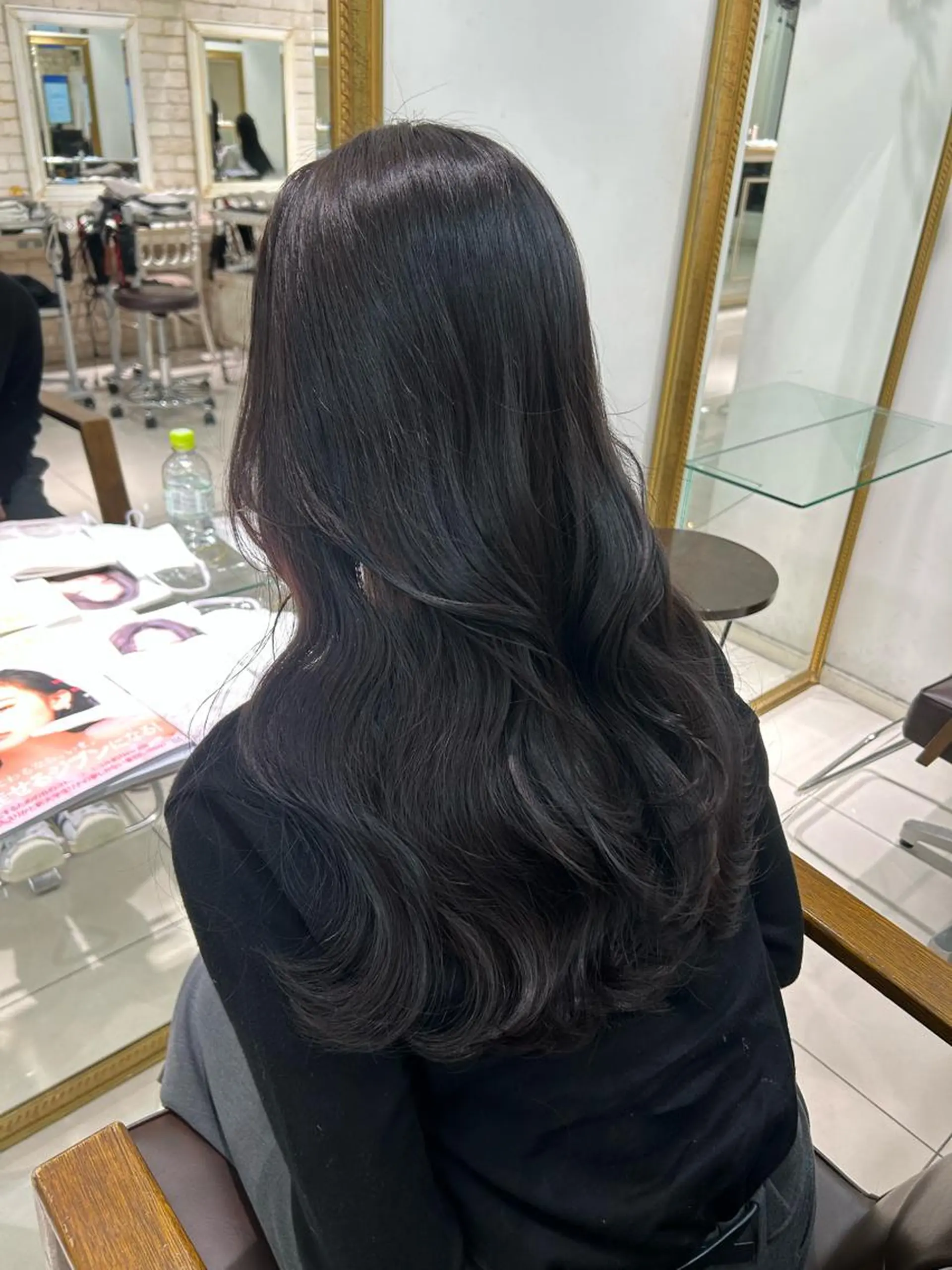 ロング カラー 透明感カラー 古山 結季🌙🖤のヘアスタイル