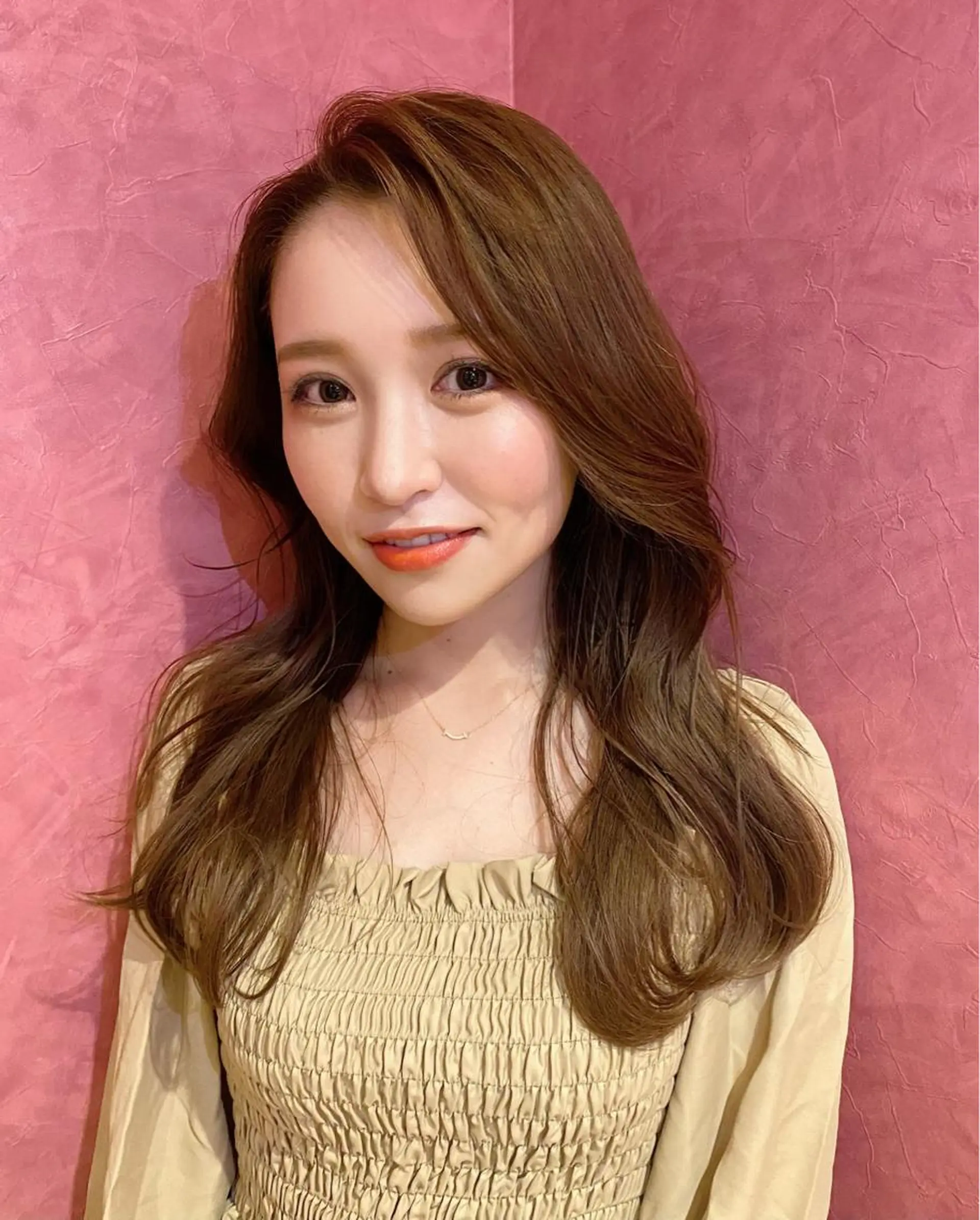 ロング カット ヘアカラー トリートメント レイヤーカット /透明感カラー西田のヘアスタイル