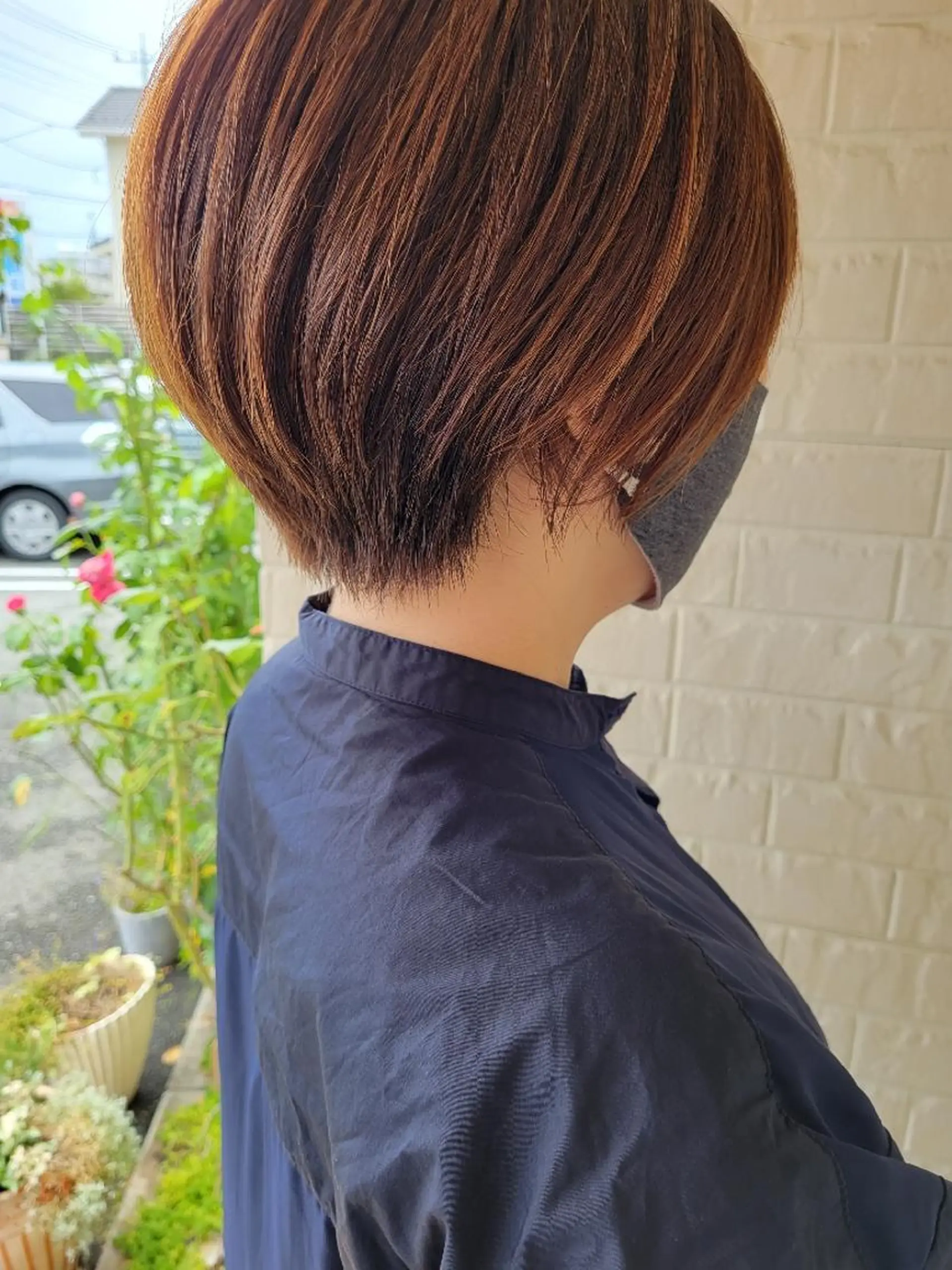 ショート 清水 沙織のヘアスタイル