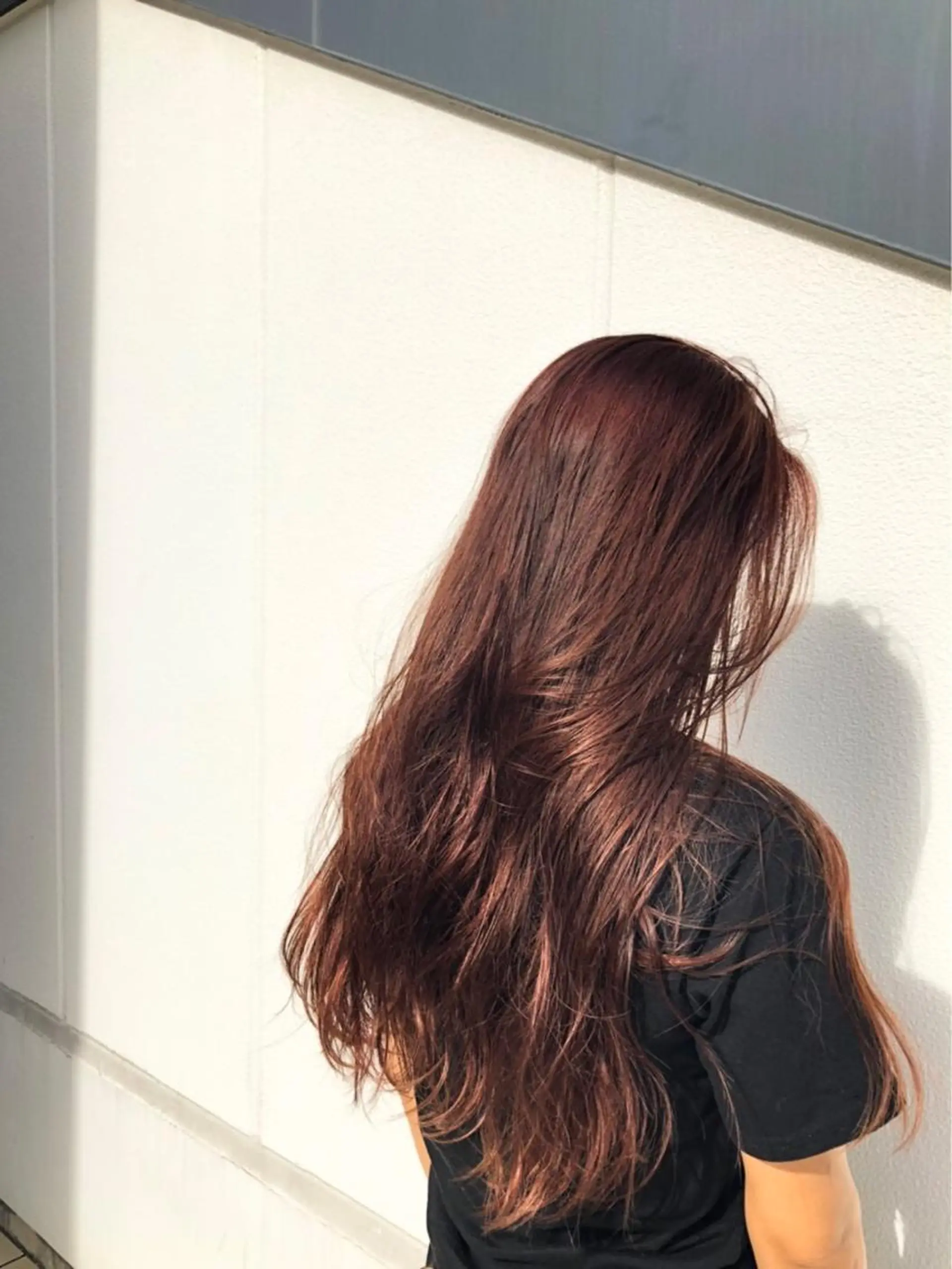 ロング カラー カラー/髪質改善 レイヤー/vagueのヘアスタイル