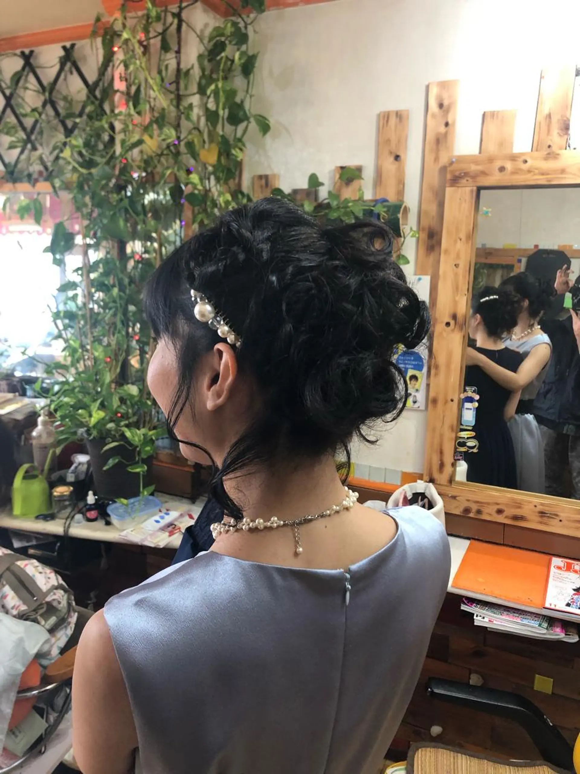 ミディアム ヘアアレンジ 雪上 章のヘアスタイル