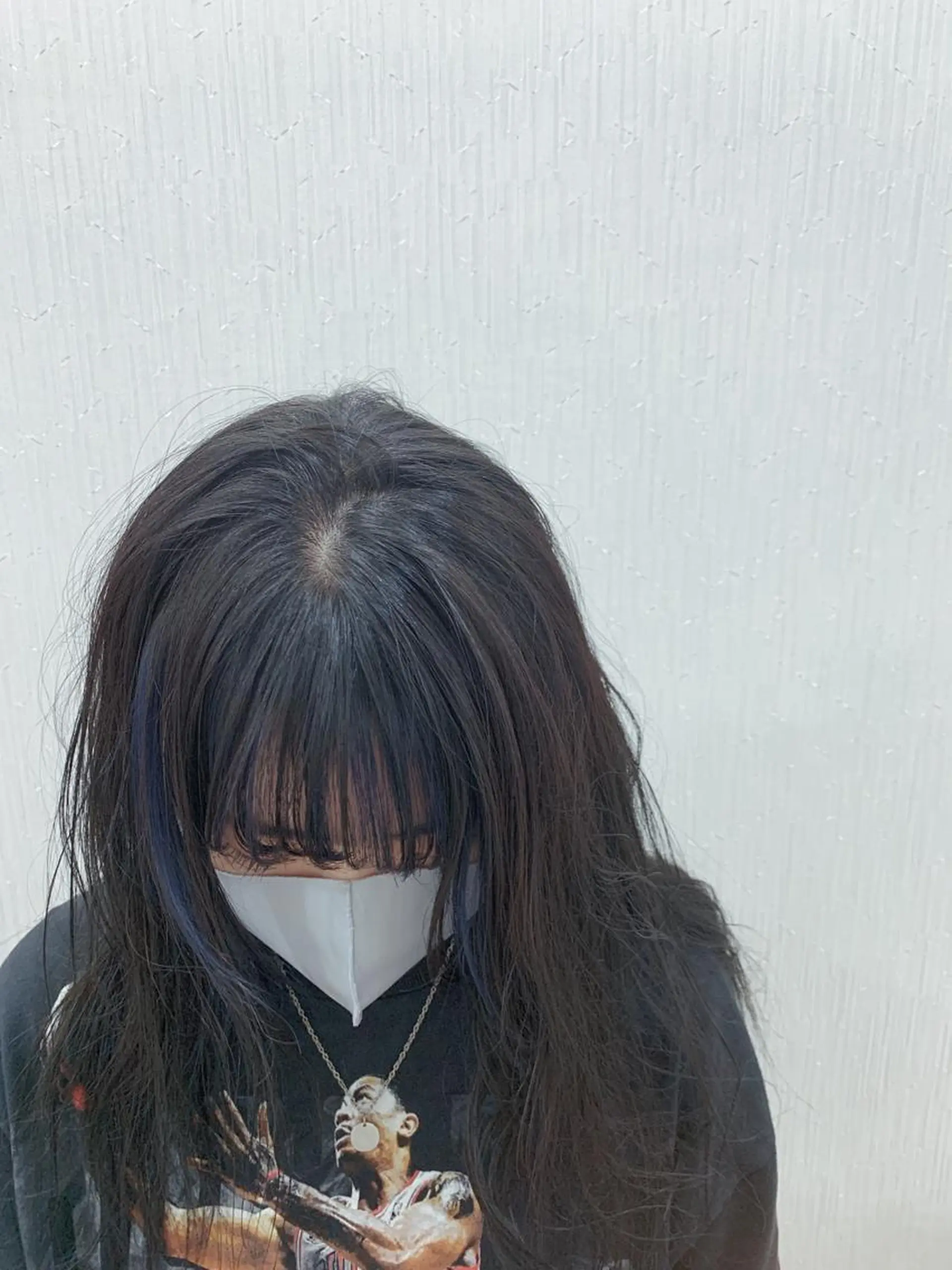 ロング カラー レイヤーカットモデル 募集/藤原一真のヘアスタイル