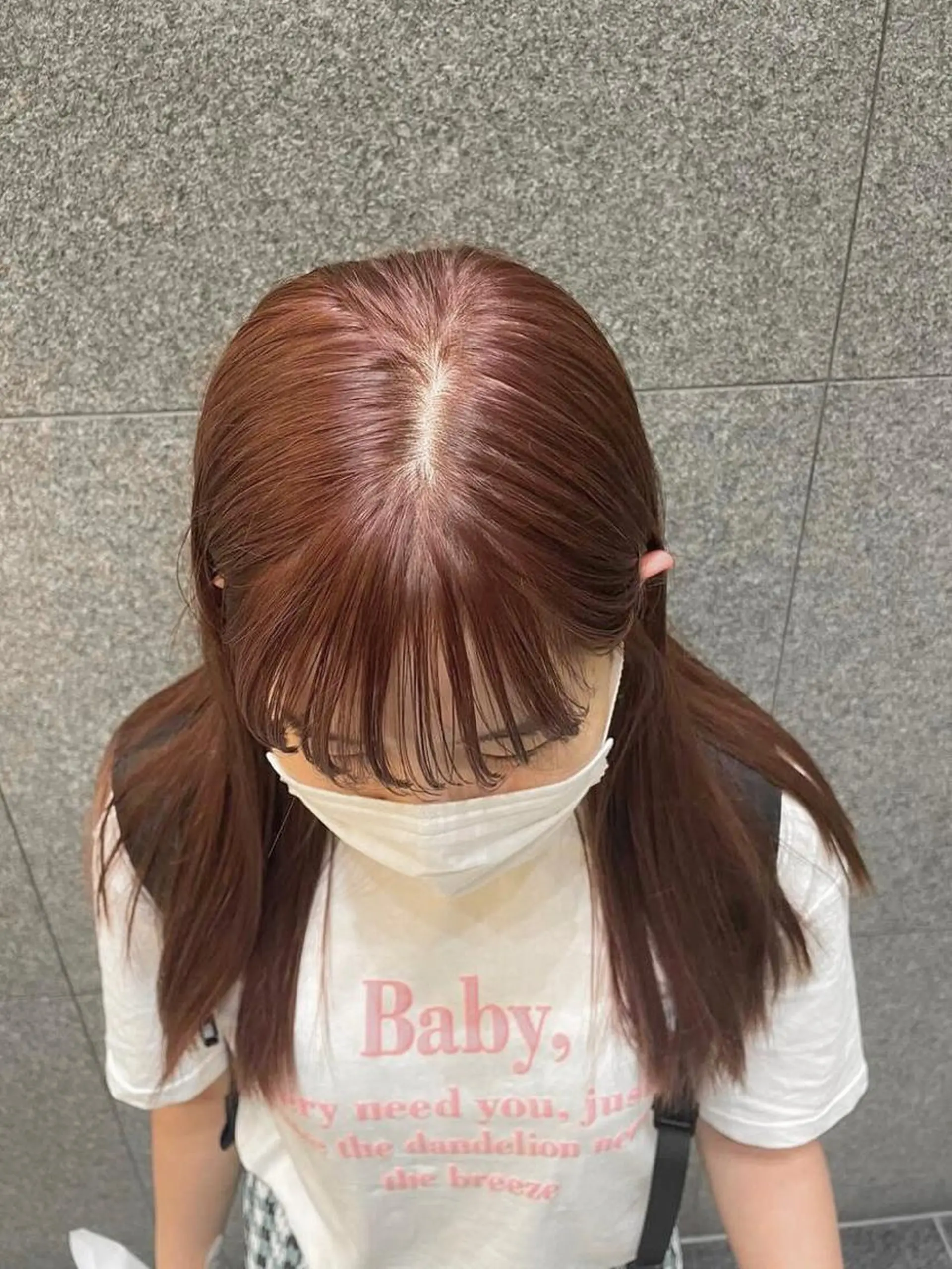 ロング デザインカラー/ボブ ブリーチカラー/ユリのヘアスタイル