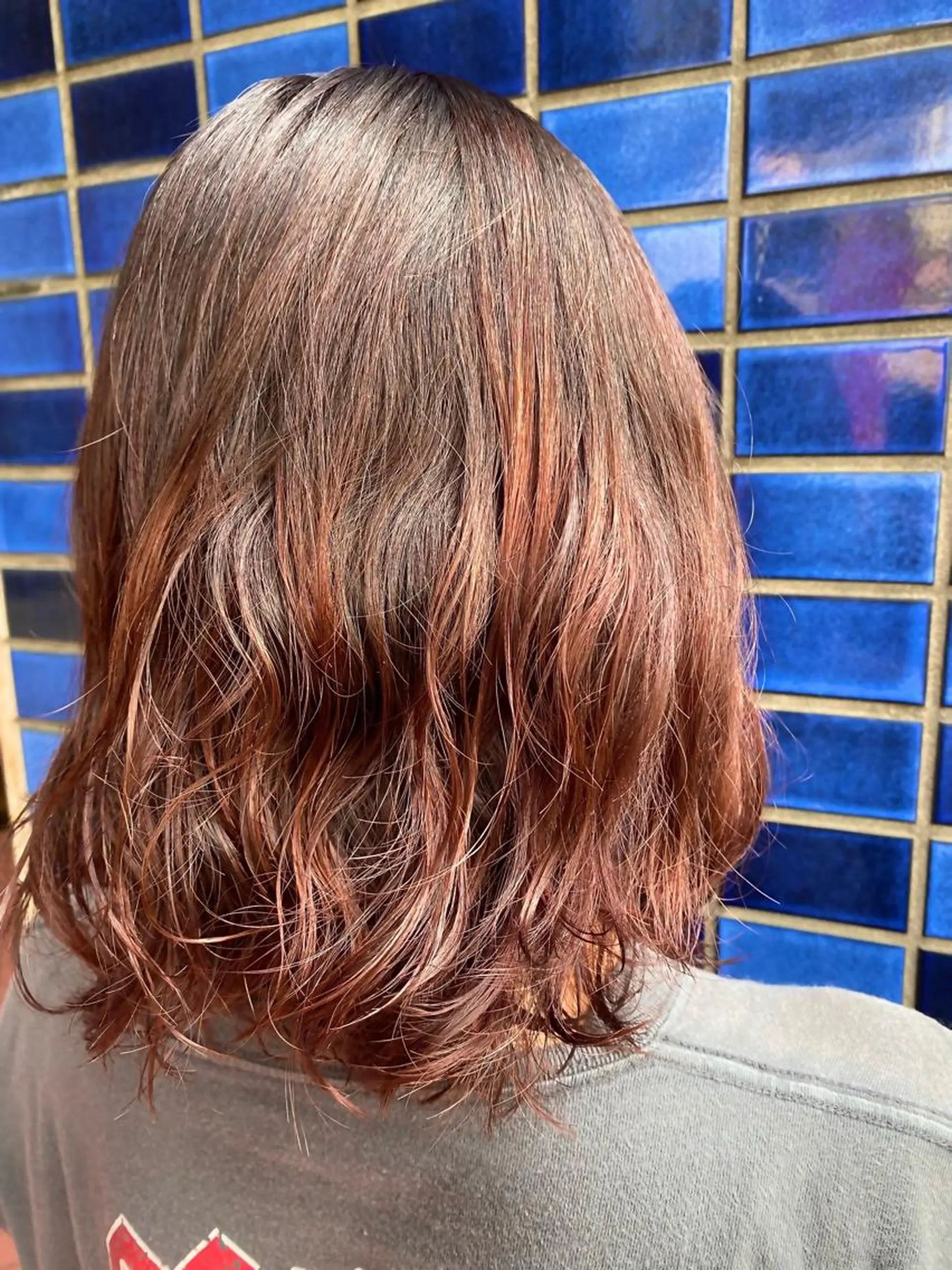 カラー 斉藤 凜のヘアスタイル