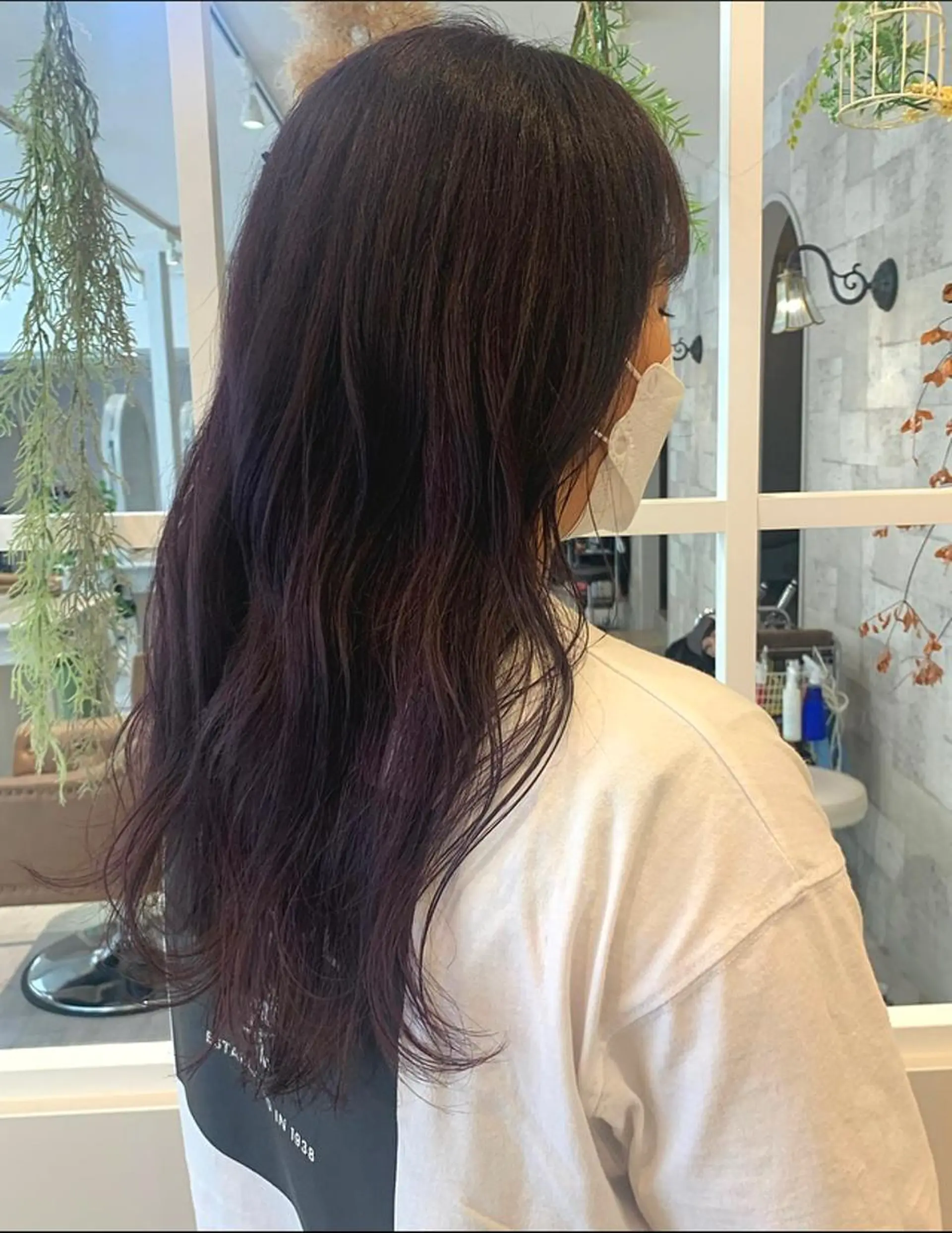 ロング カラー 🪞Unge チヒロ 女性限定のヘアスタイル