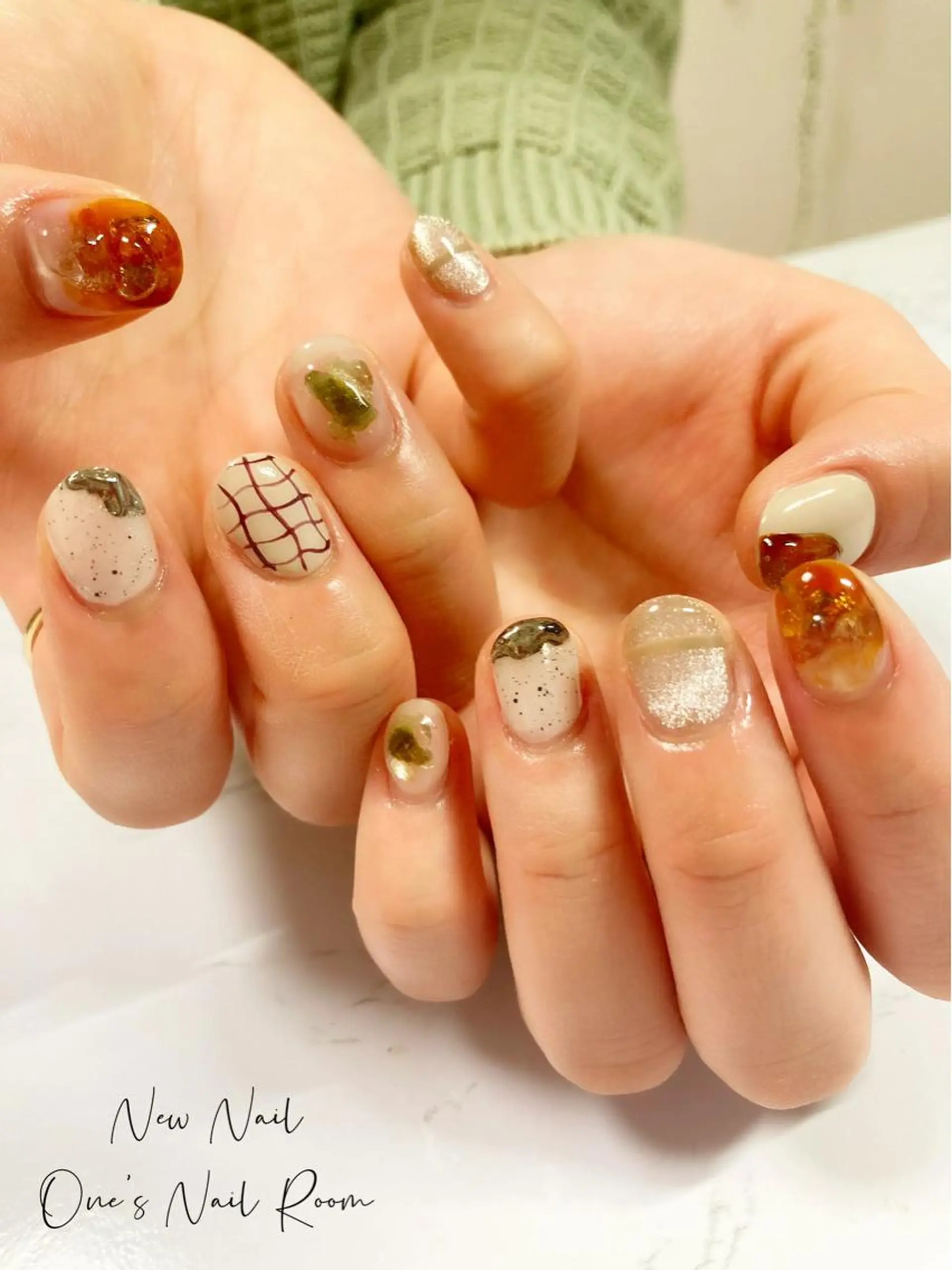 ネイル ハンドネイル One's Nail Roomのネイルデザイン