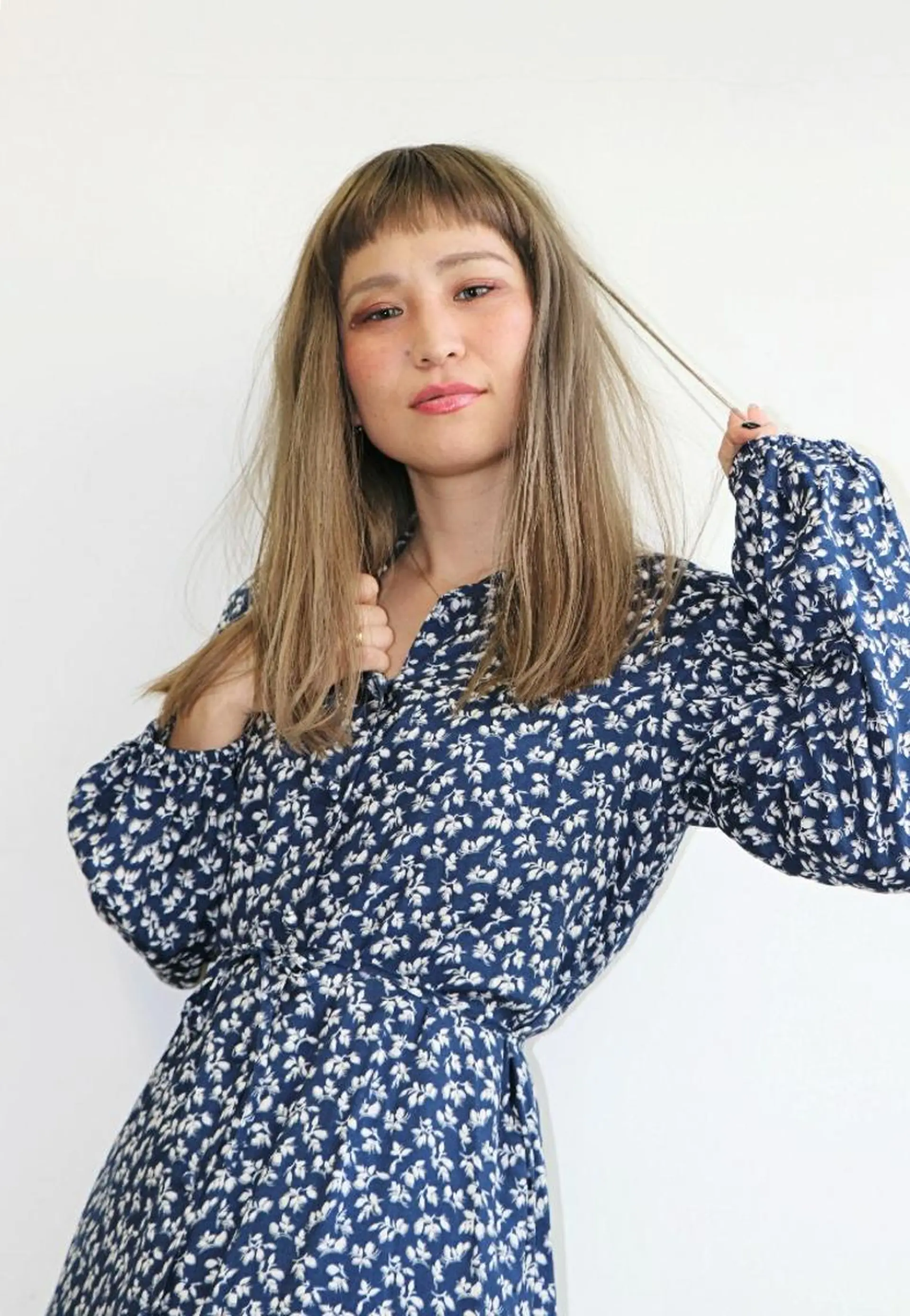 セミロング LAMP HAIR ランプヘアー所属・徳永 博志のヘアスタイル