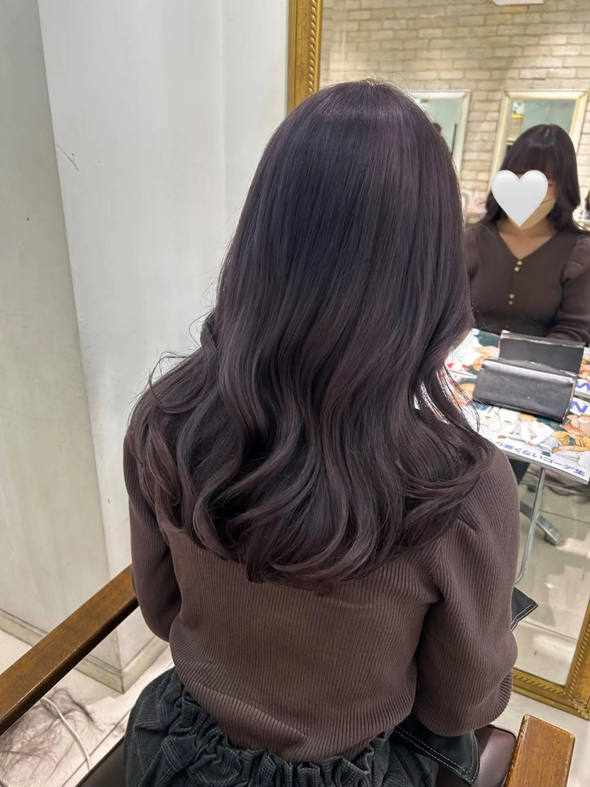 ロング カラー 透明感カラー 古山 結季🌙🖤のヘアスタイル