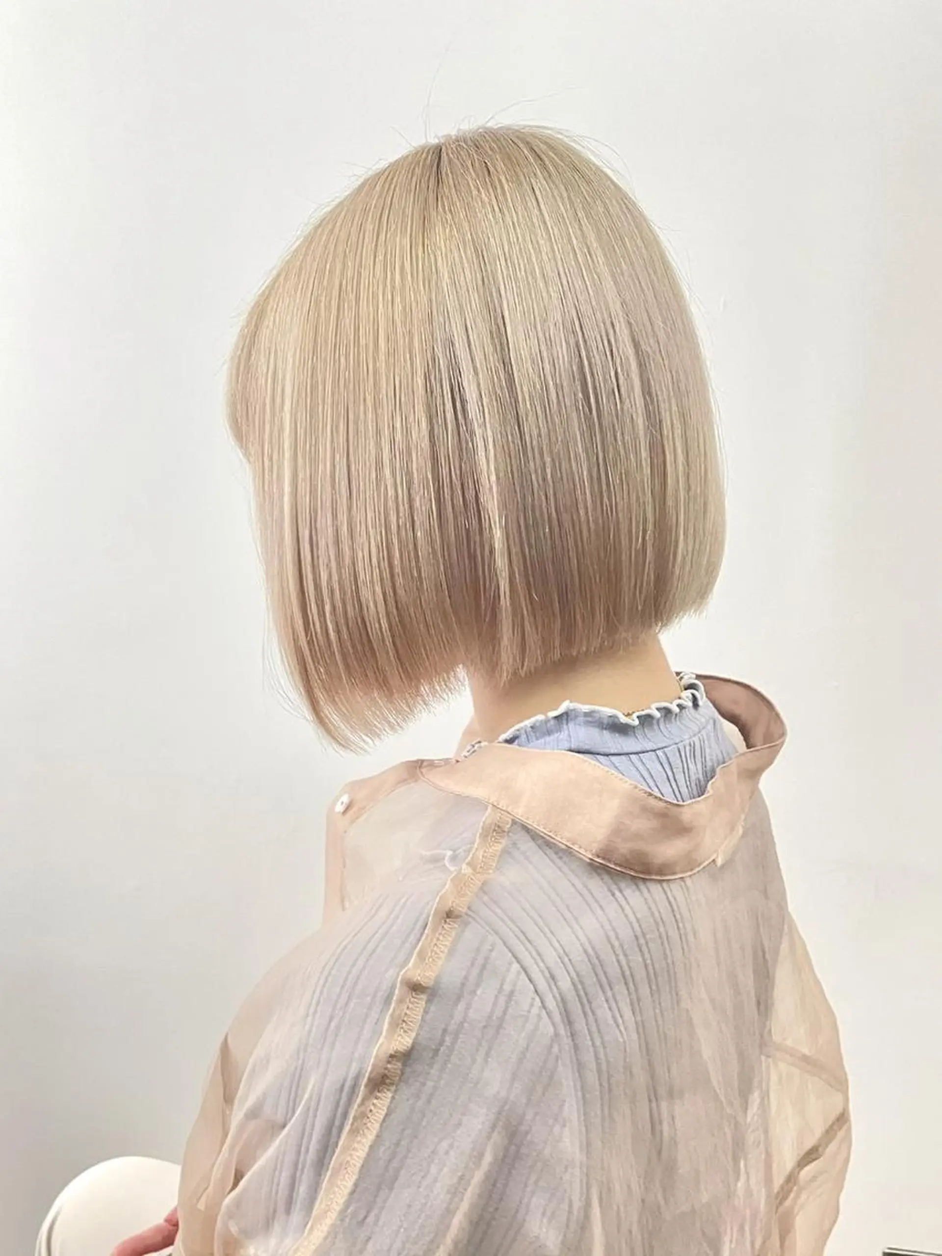 セミロング カット ヘアカラー ✨髪質改善✨ 松田 愛莉のヘアスタイル