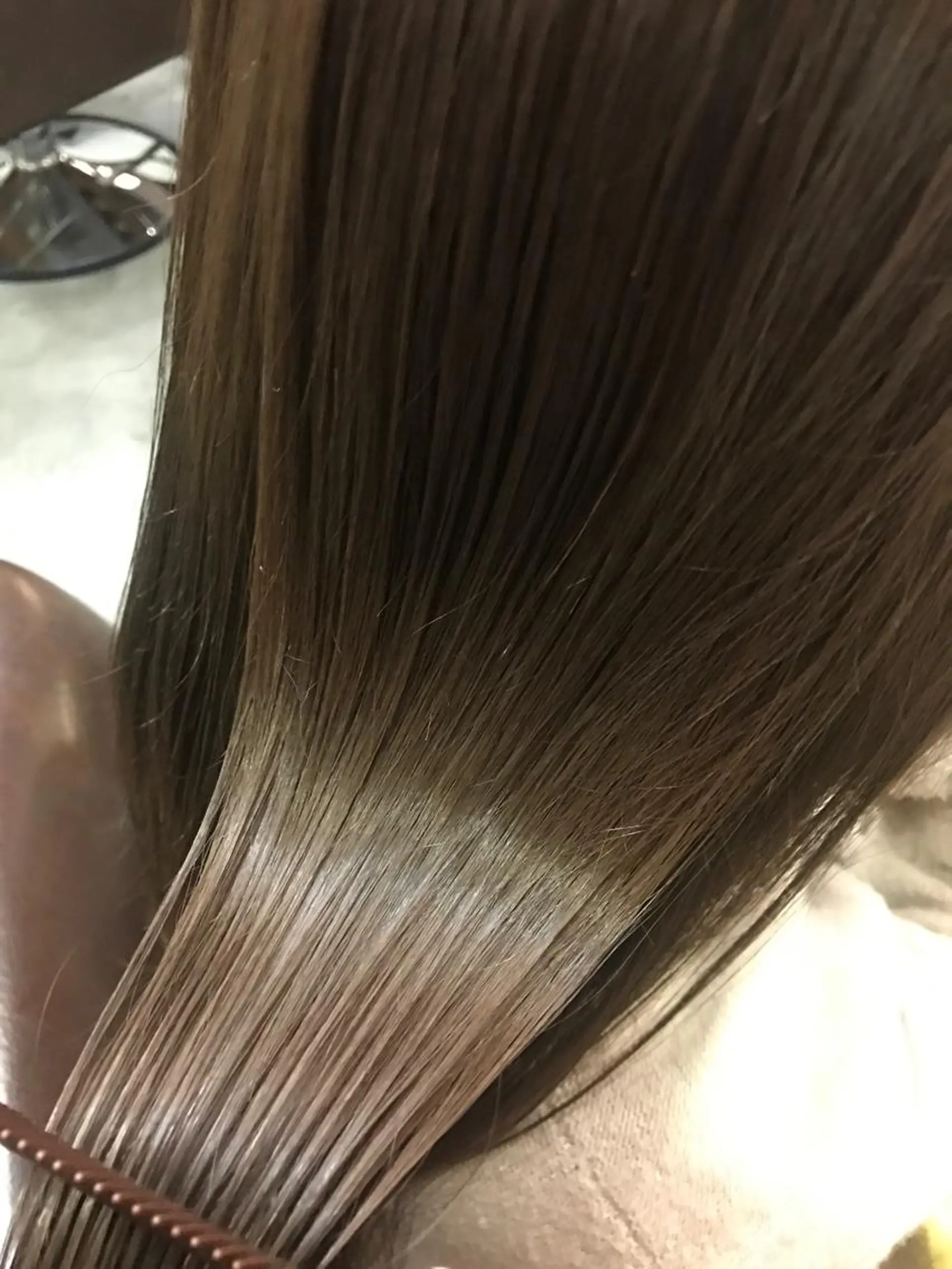 セミロング 髪質改善 トリートメント analogue所属・u harukaのヘアスタイル