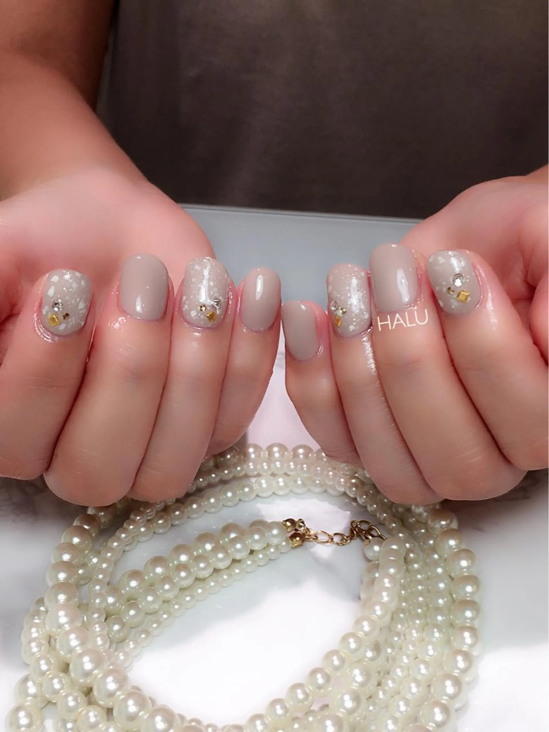 ネイル ぷっくりネイル HALU ハルのネイルデザイン