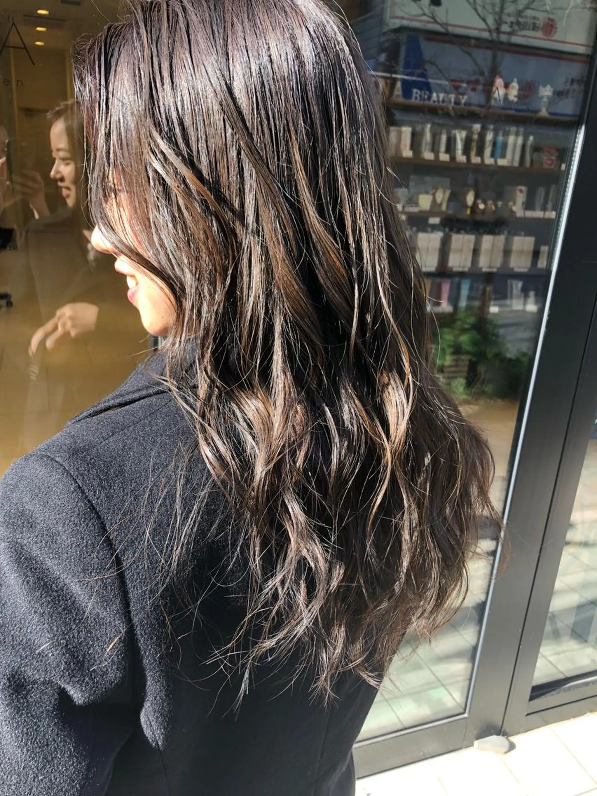 ロング カラー 樋渡 侑希のヘアスタイル