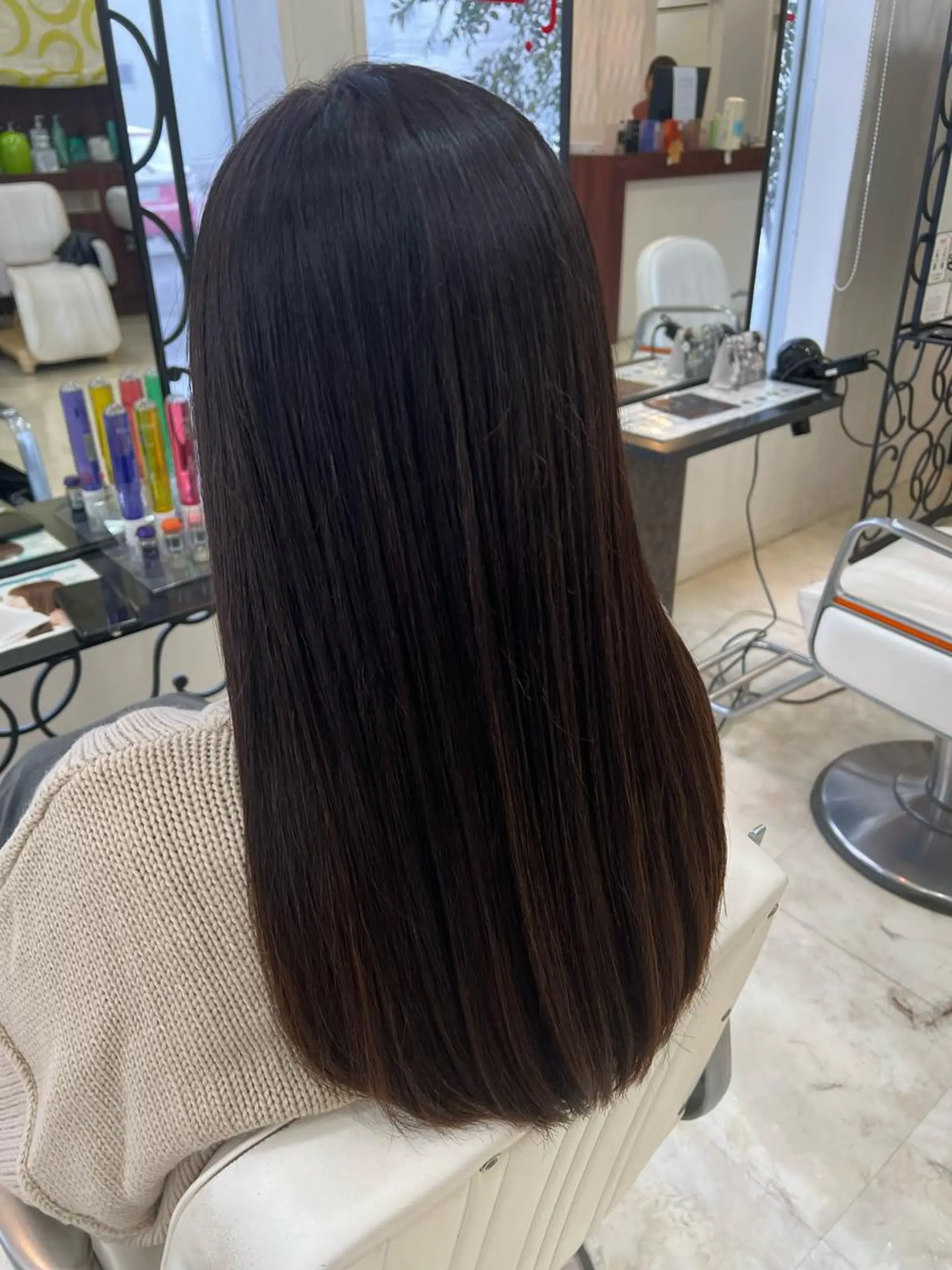 ロング カラー Rapt.HAIR 中村 知里のヘアスタイル