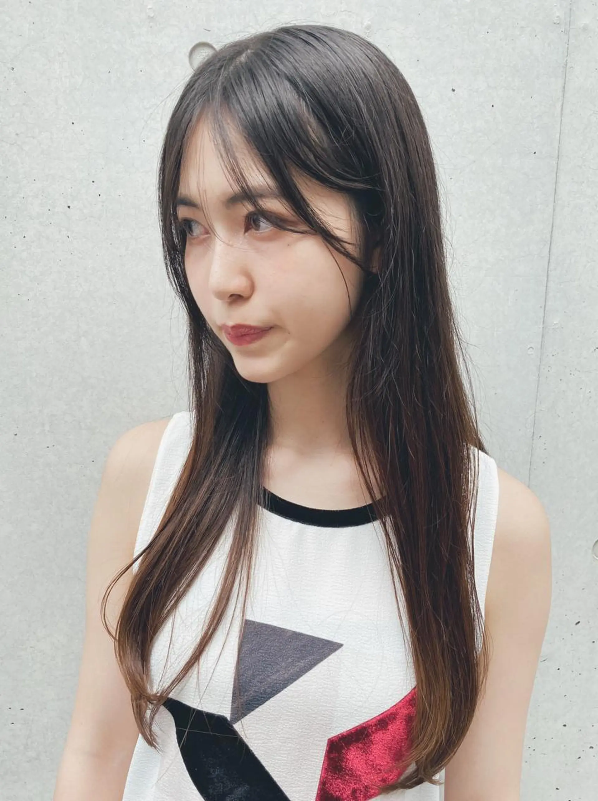 ロング トリートメント 金田 夏野のヘアスタイル