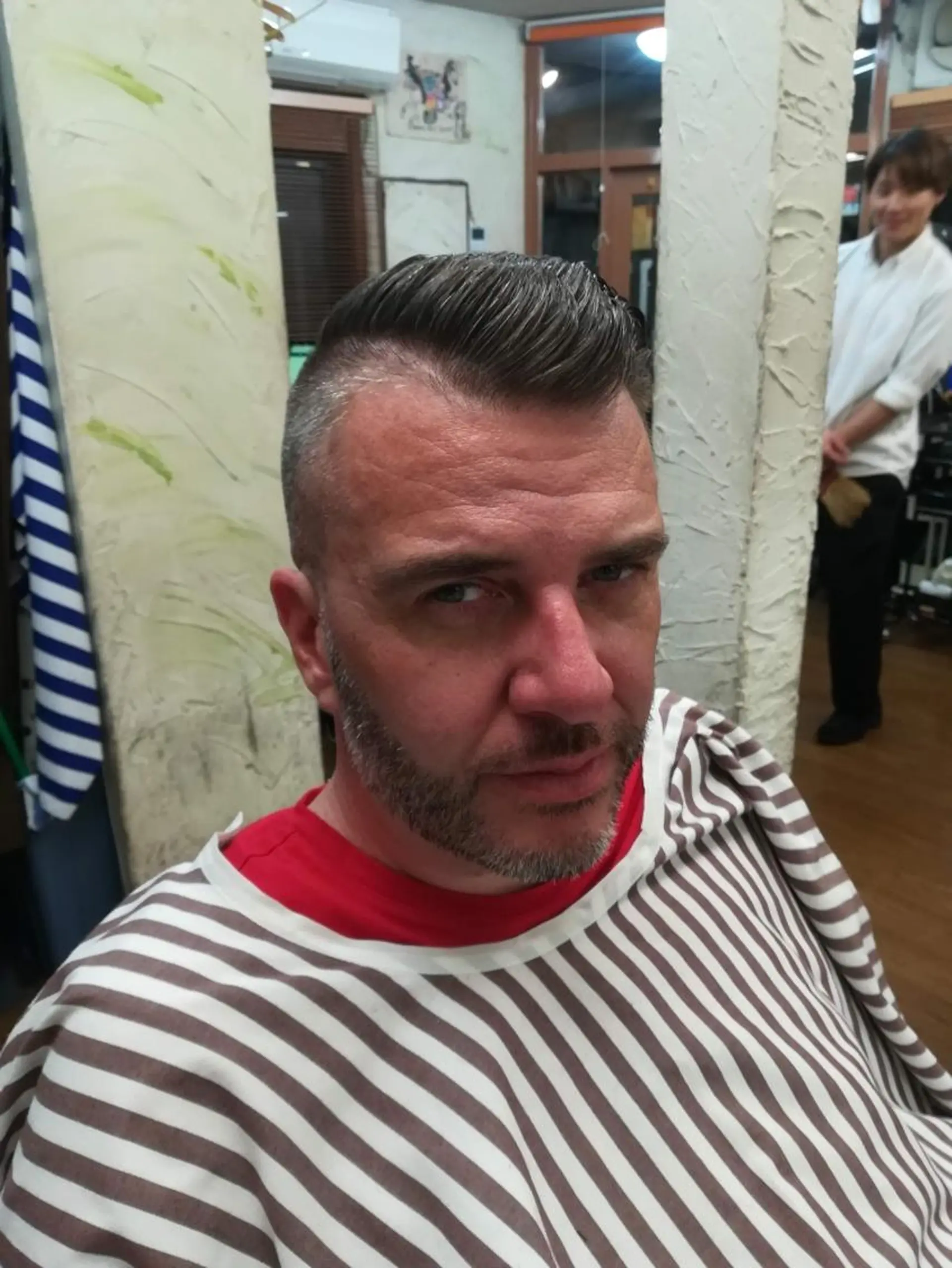 ショート 男を磨く Barber オオキのヘアスタイル