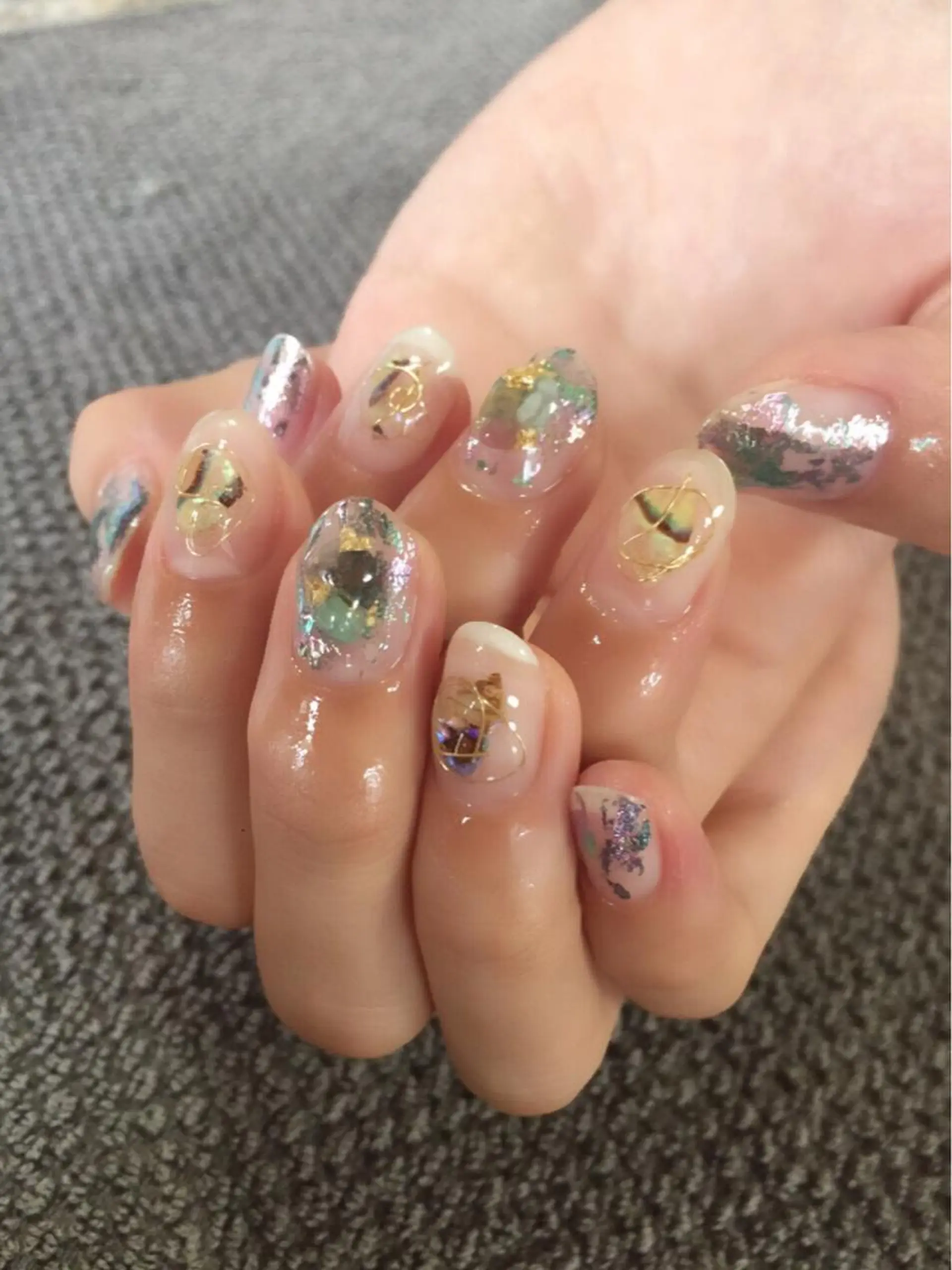 ネイル ツメトマツゲ .のネイルデザイン