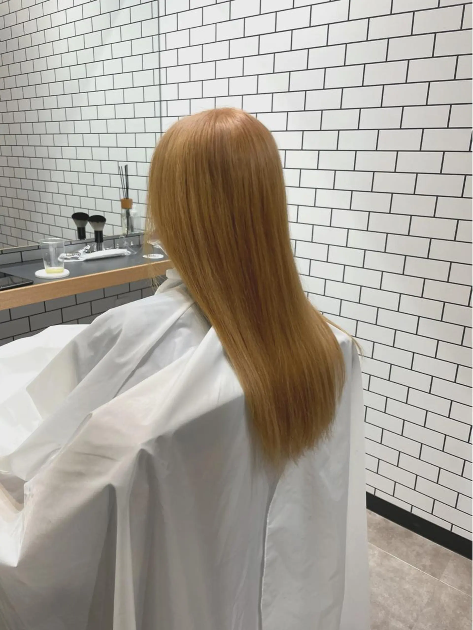 ロング カラー バレイヤージュ ブリーチ ケアブリーチ ダブルカラー イヤリングカラー ✨ハイトーン✨ダブル カラー✨シバサキのヘアスタイル