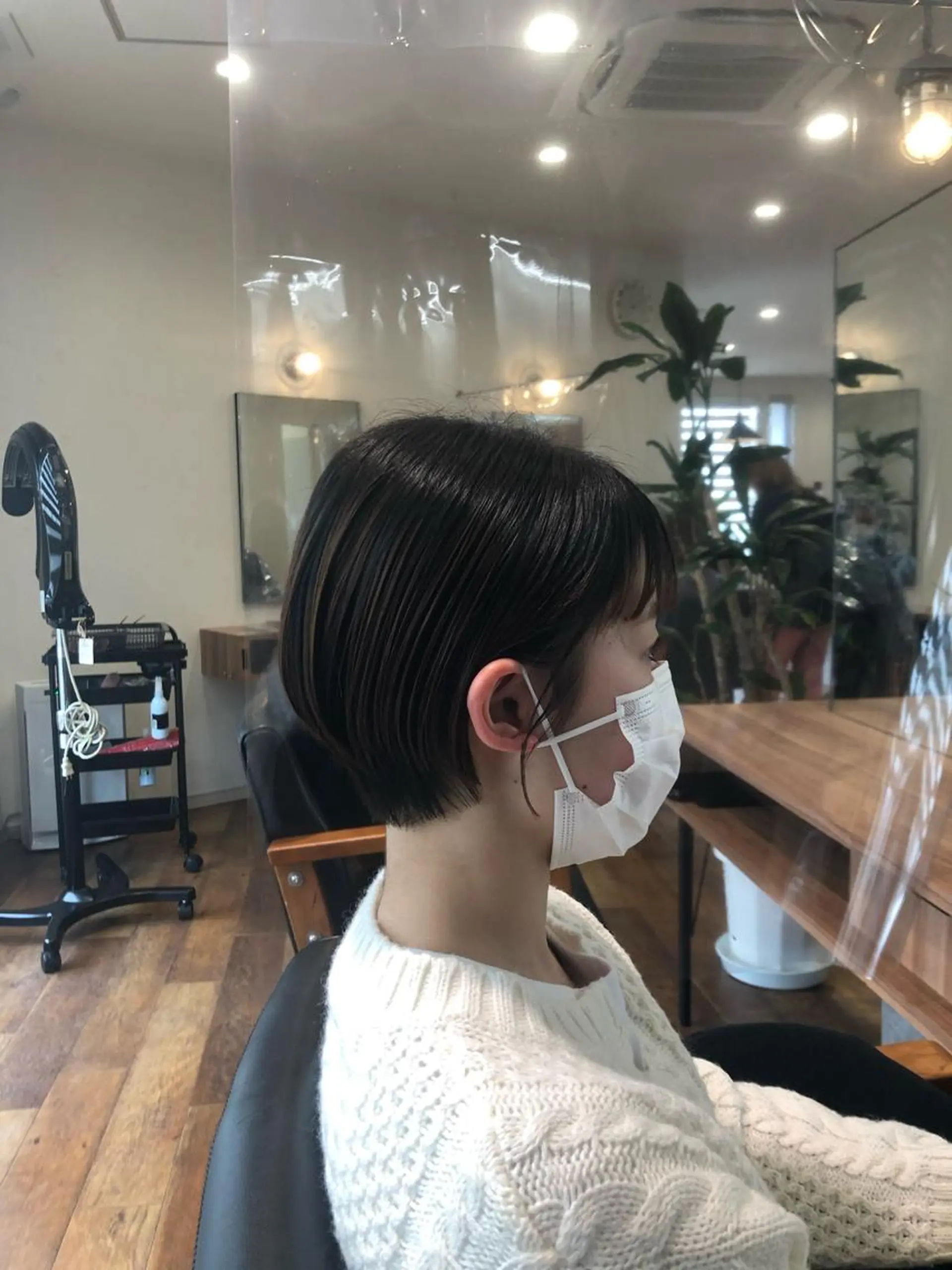 ショート 大川 優佳のヘアスタイル