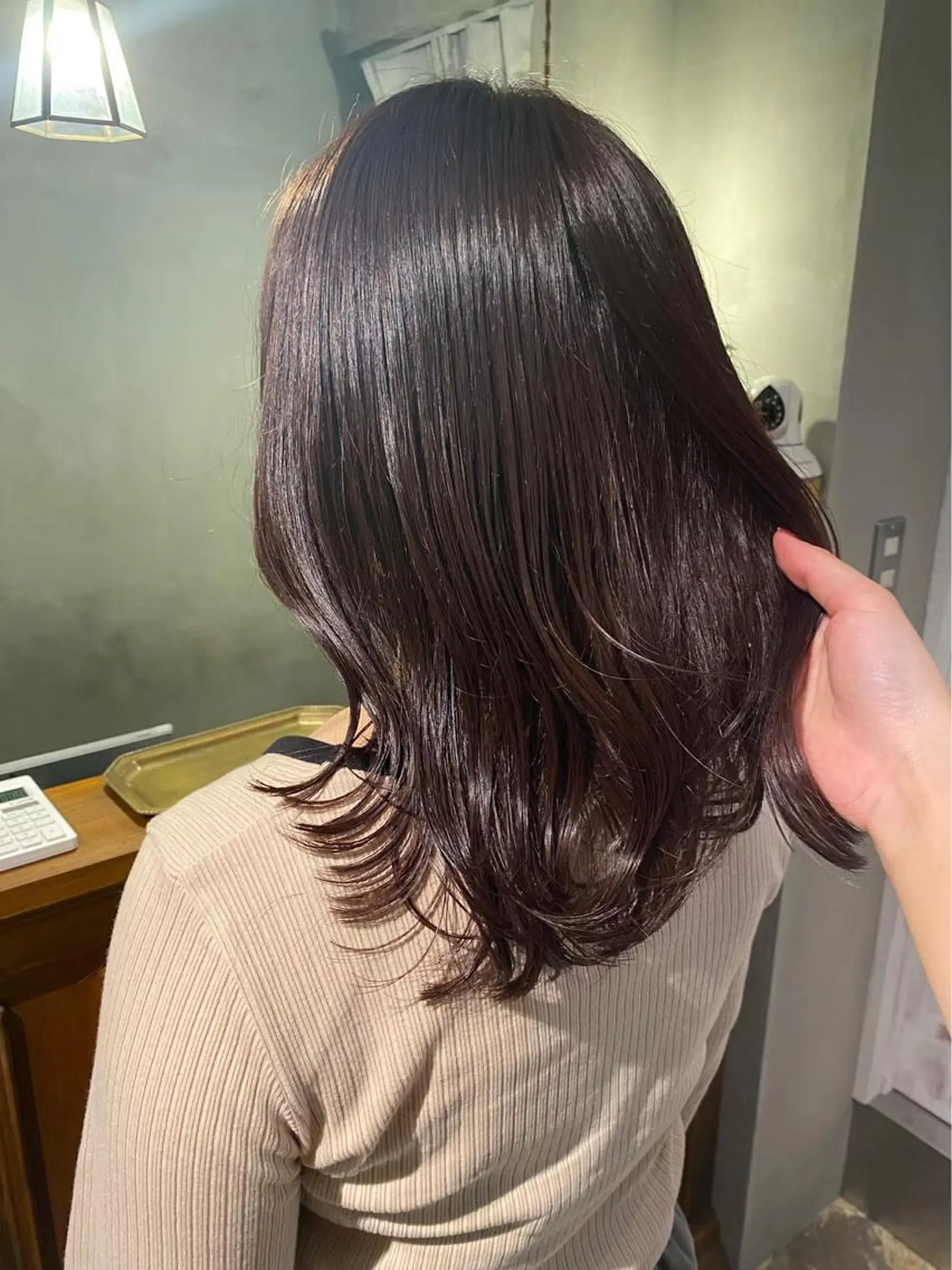 ロング ロング カット ヘアカラー トリートメント 🪼ボブ/ミニボブ レイヤーボブ🪼のヘアスタイル