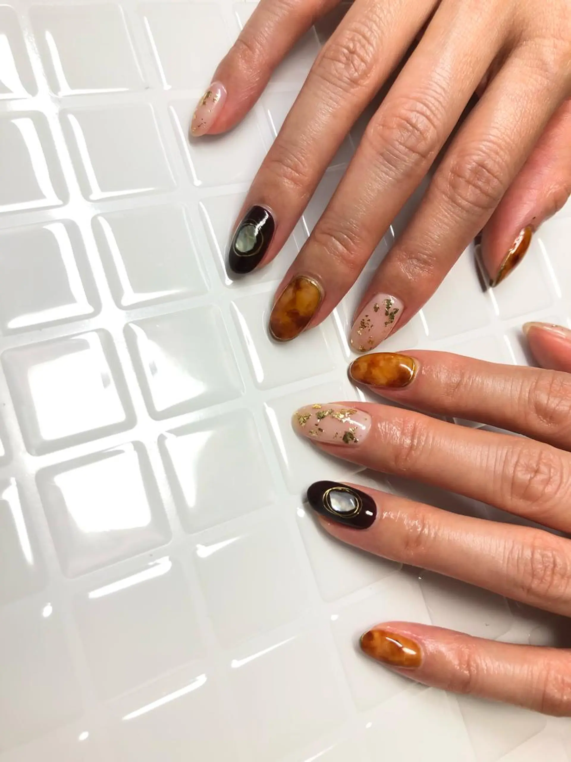 ネイル ハンドネイル 【LINON】 airiのネイルデザイン