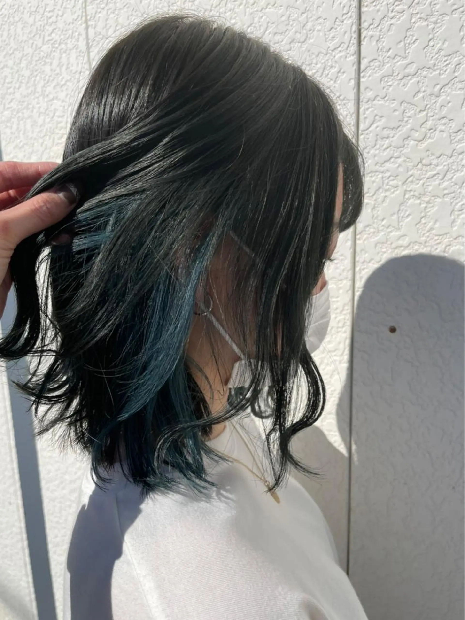 ミディアム カラー イヤリングカラー Earth岩槻店 YAGIのヘアスタイル