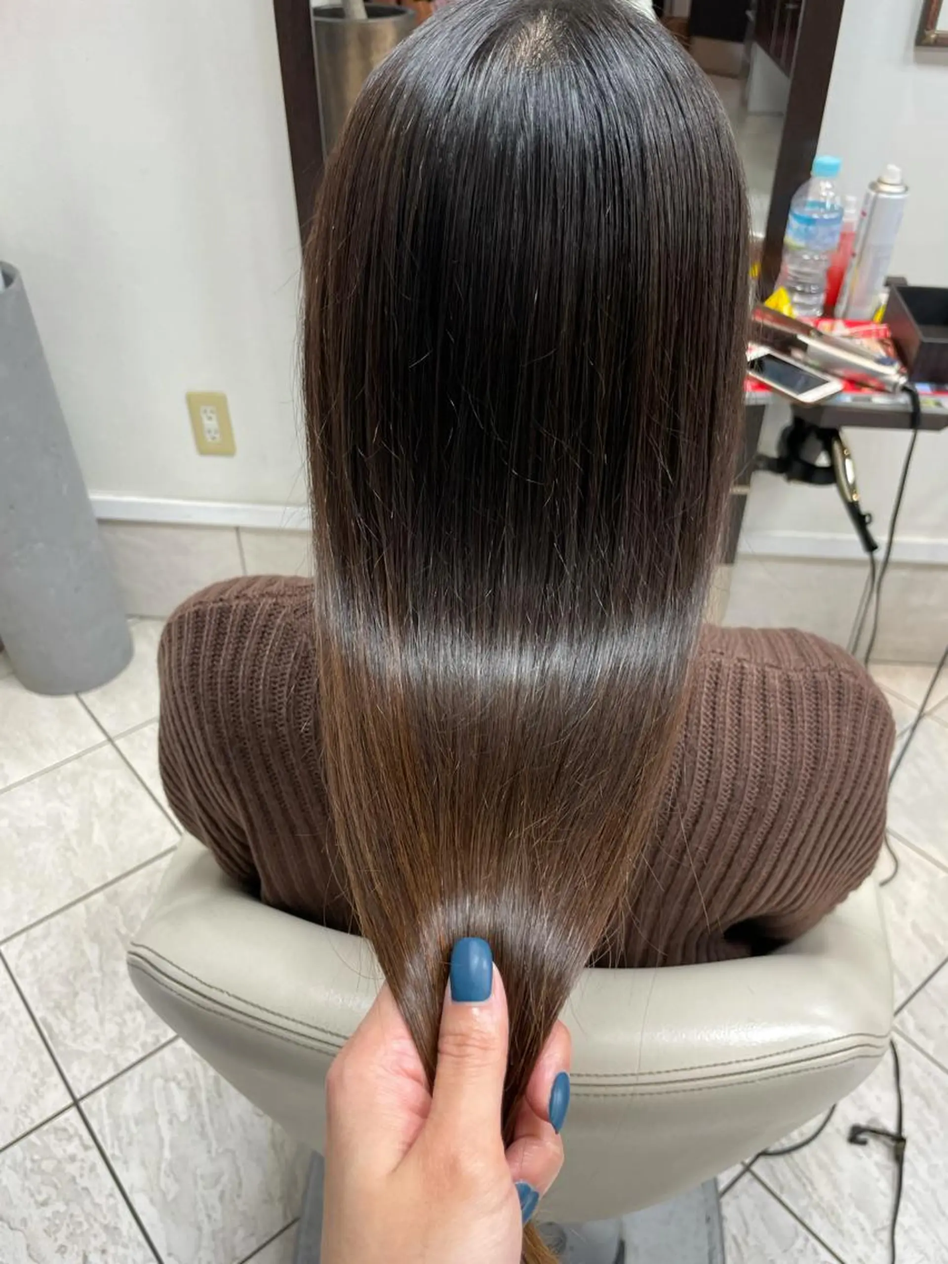 ロング パーマ コレットヘアー 田中アヤノのヘアスタイル