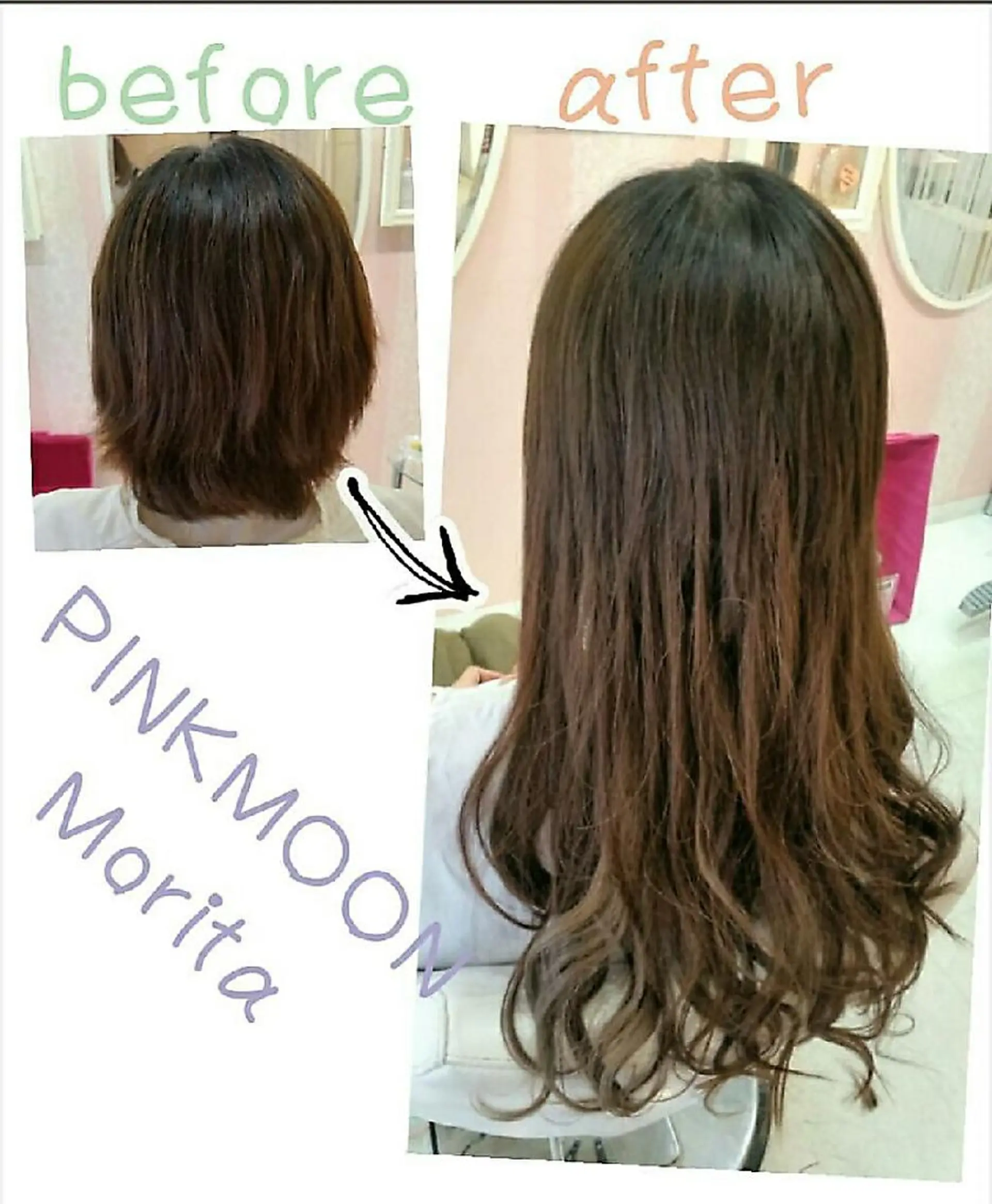 ロング エクステ認定講師 💋MANAMI💋のヘアスタイル