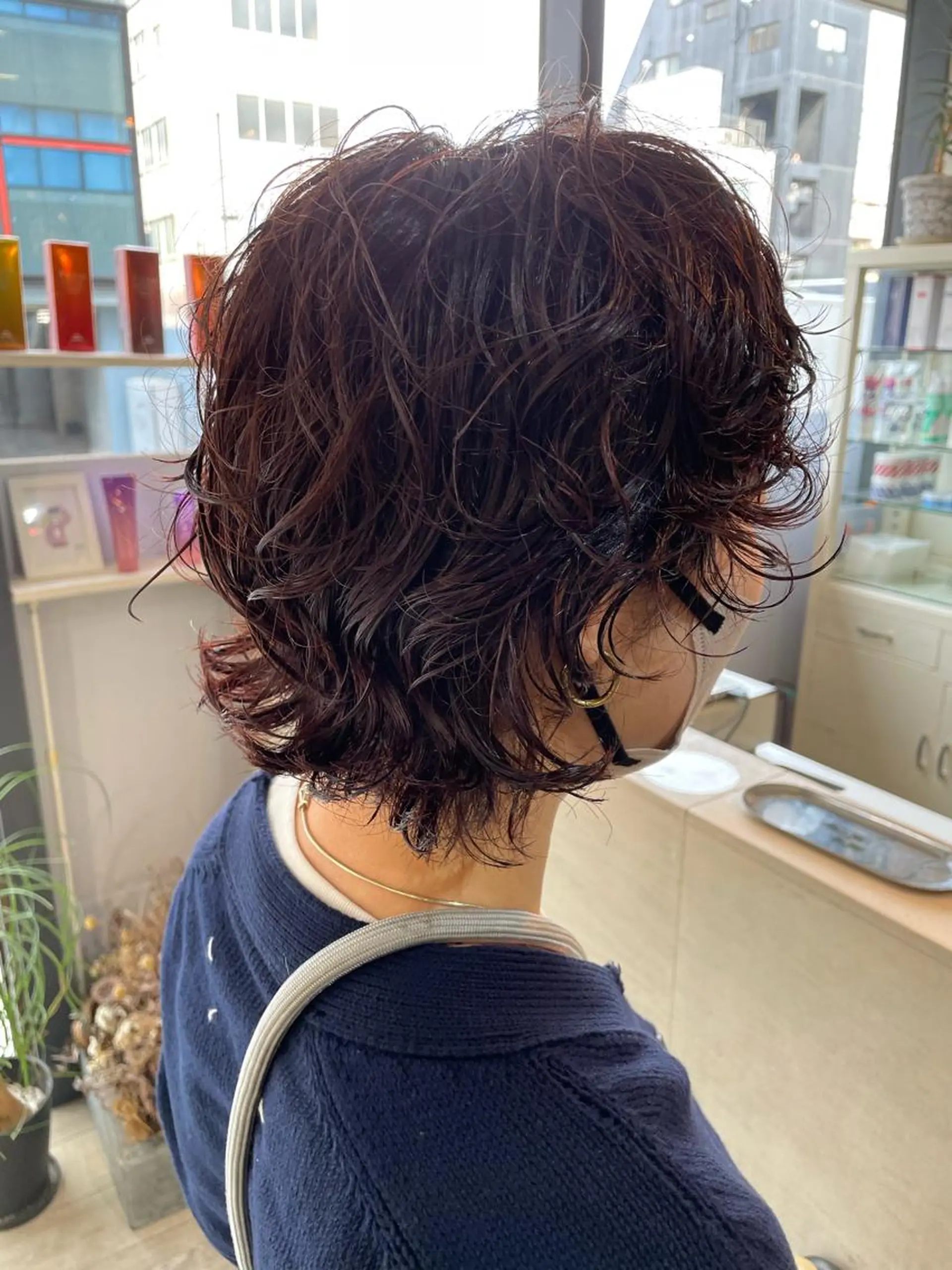 ショート パーマ ショートヘア ウルフカット 小関 仁晴のヘアスタイル