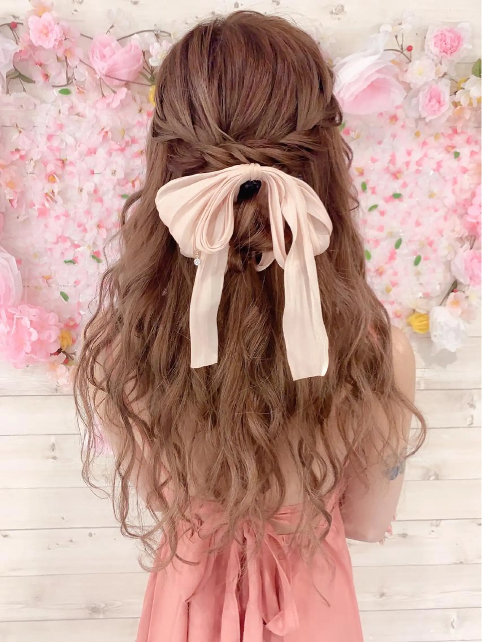 ロング ヘアアレンジ ヘアメイク エンカレッジのヘアスタイル