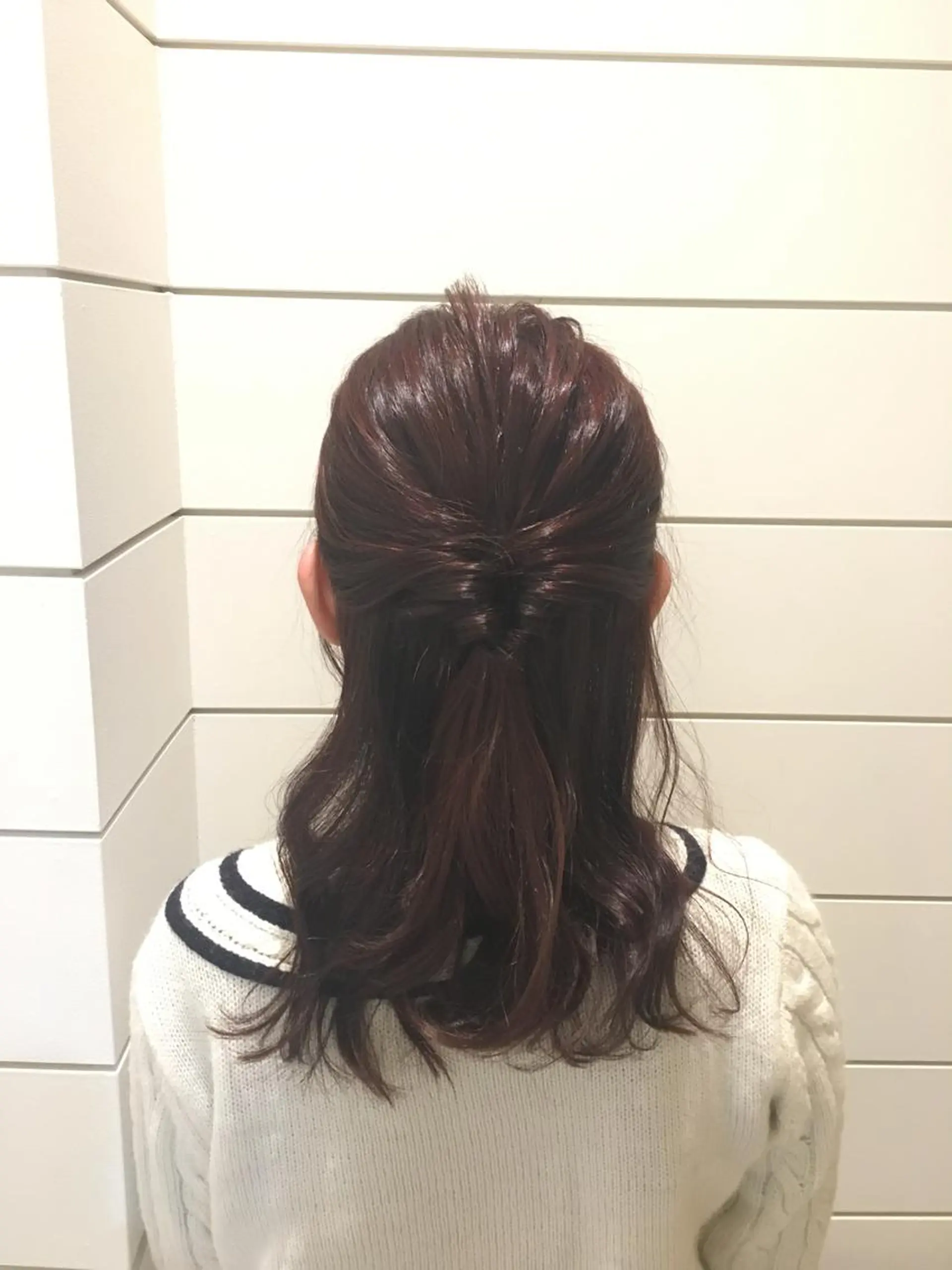ヘアアレンジ 鍵山 千秋のヘアスタイル