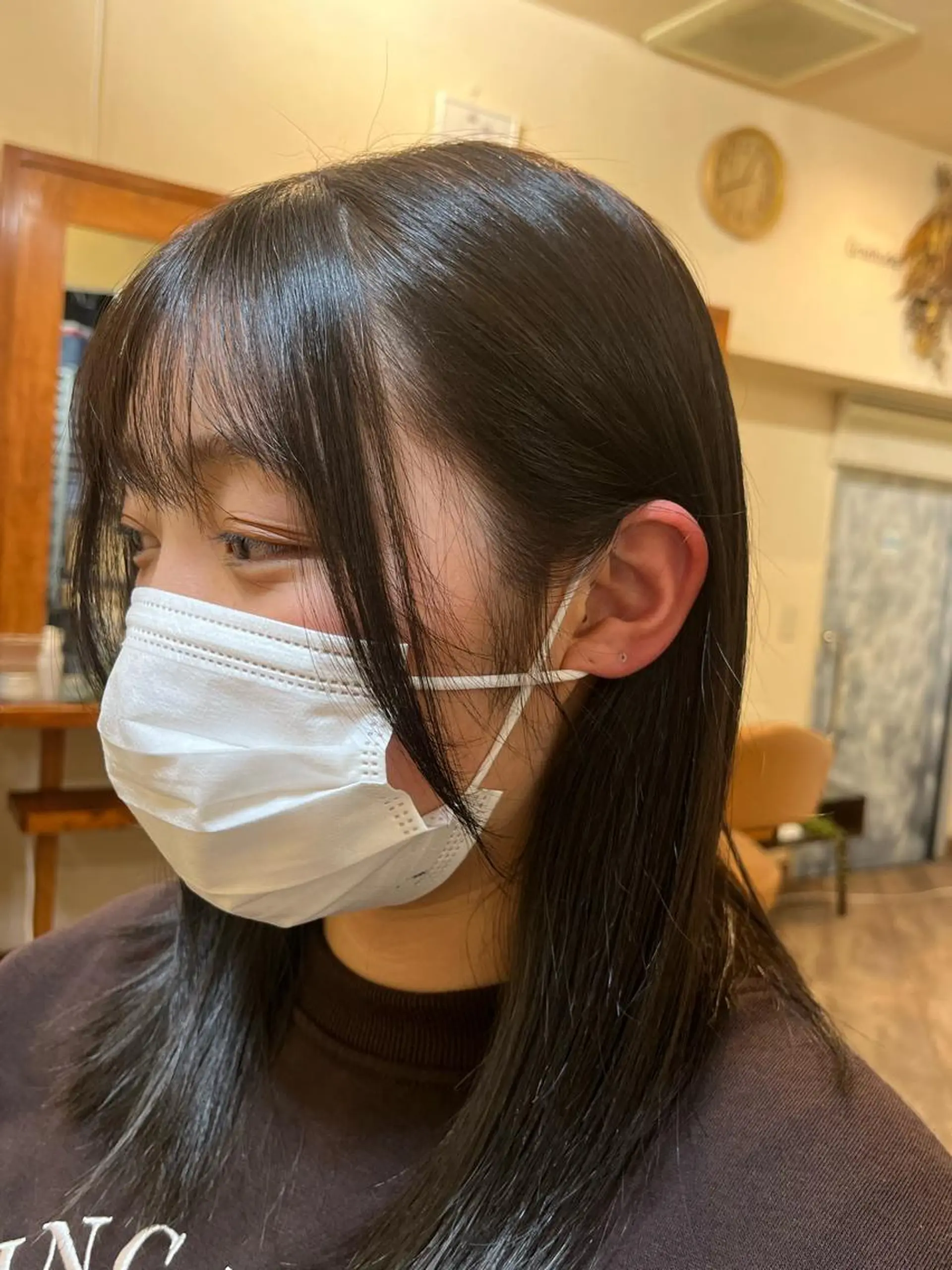 セミロング 田畑 優希のヘアスタイル