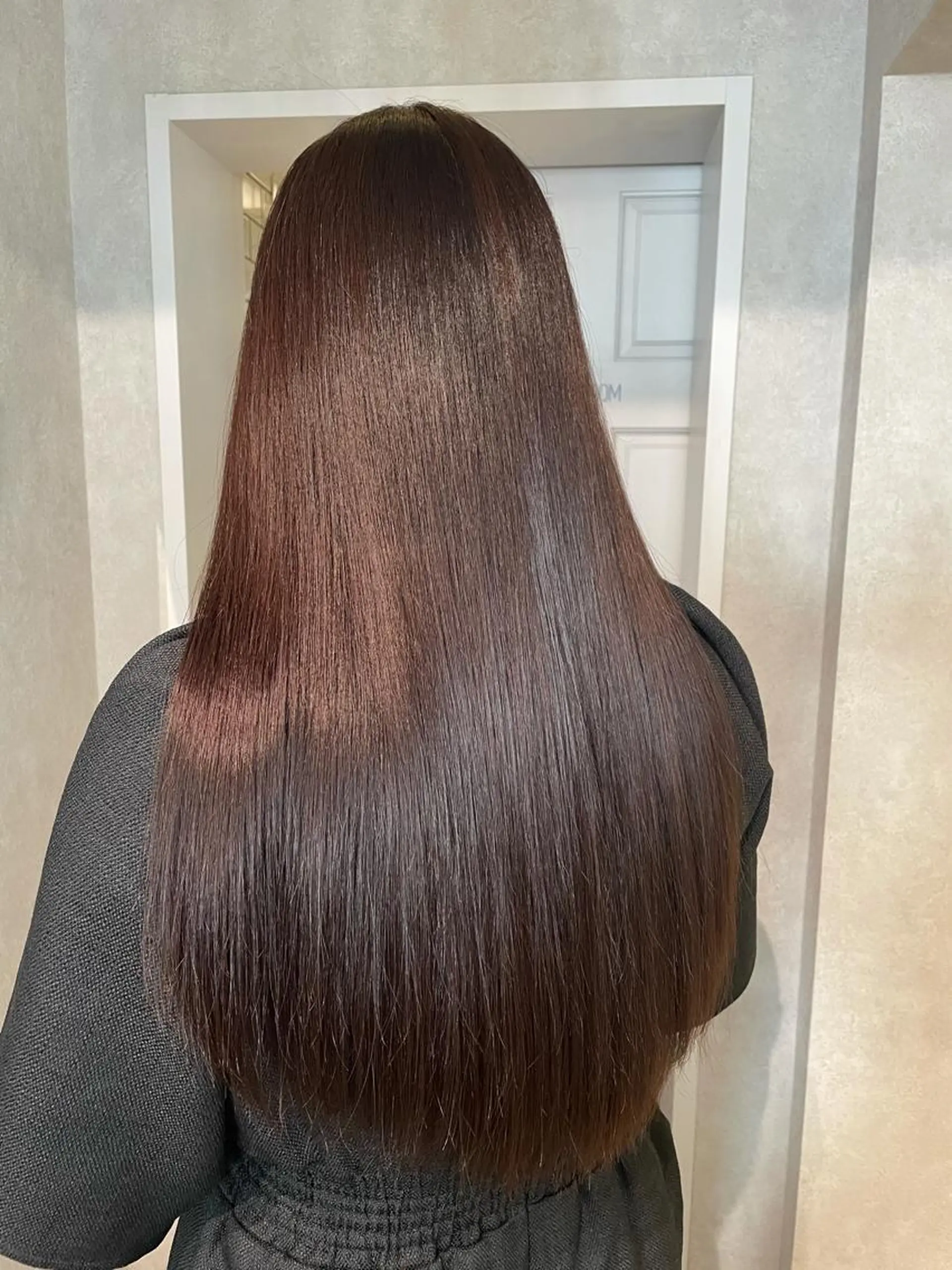 ロング カラー 髪質改善 トリートメント ヘアカラー トリートメント ナチュラル透明感🌱 小山美樹子のヘアスタイル