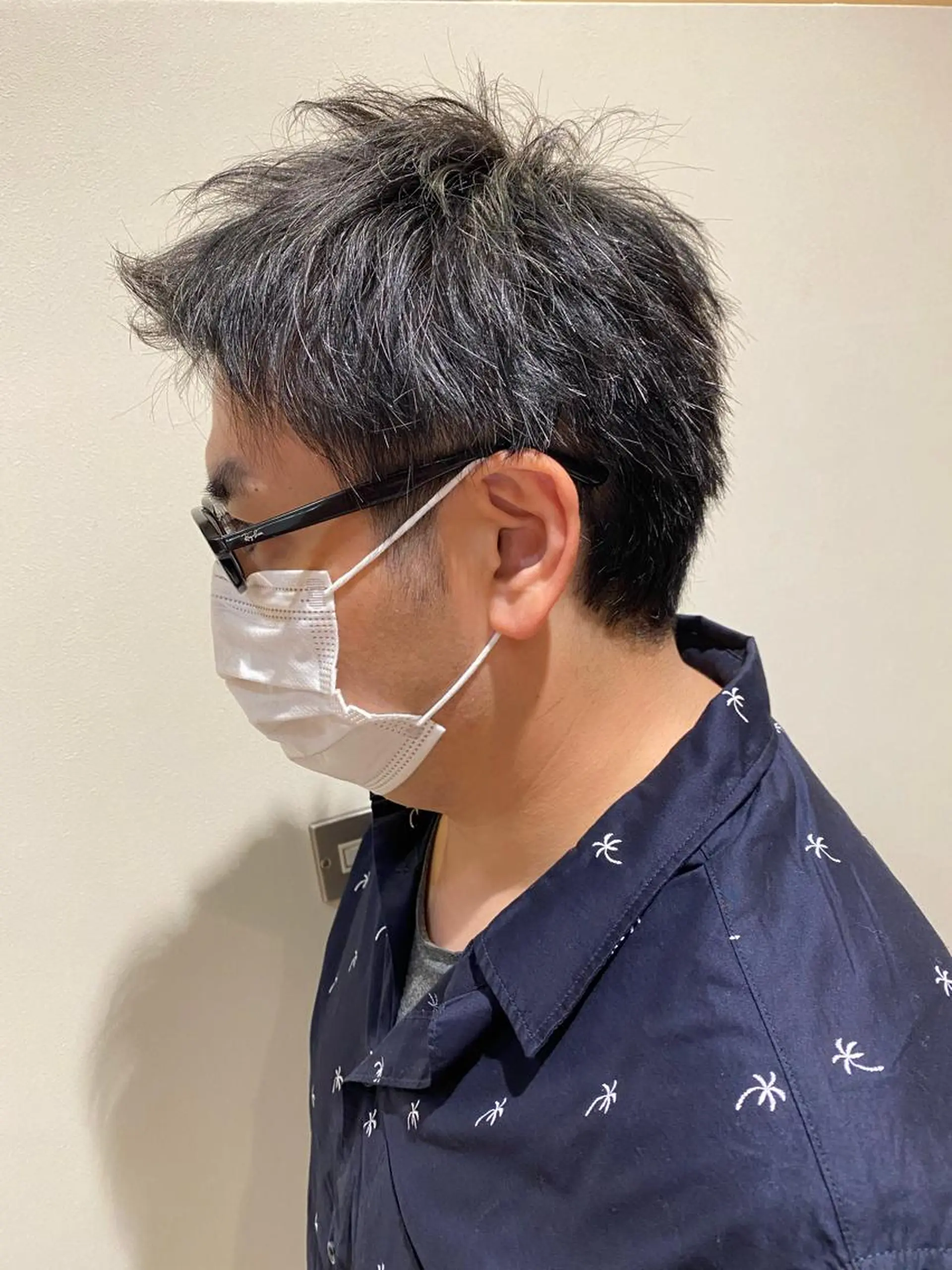 ショート メンズ アップバング 依田悠人 🌟メンズカット特化のヘアスタイル