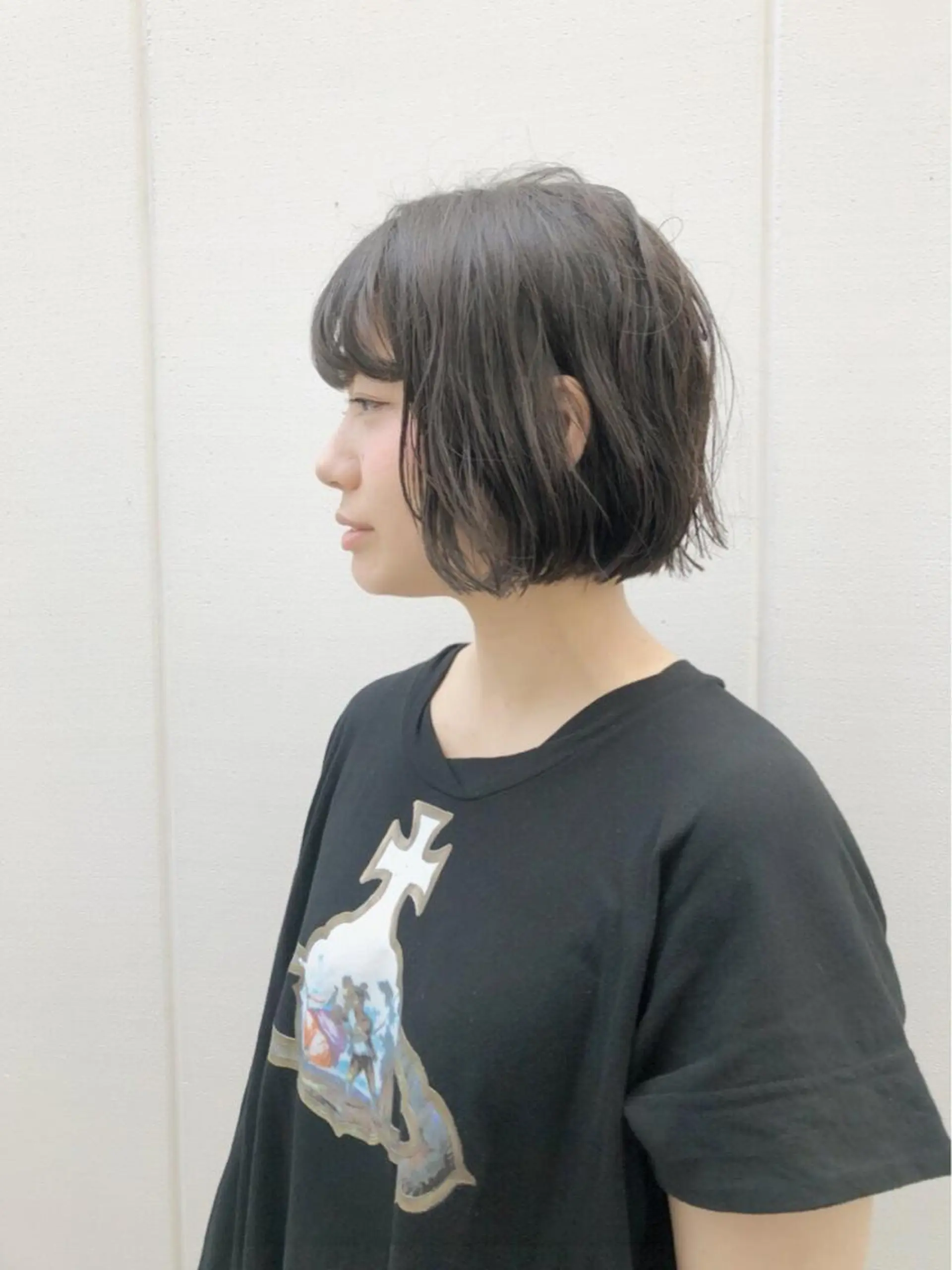 ショート カラー ノグチ ユウキ/ボブのヘアスタイル