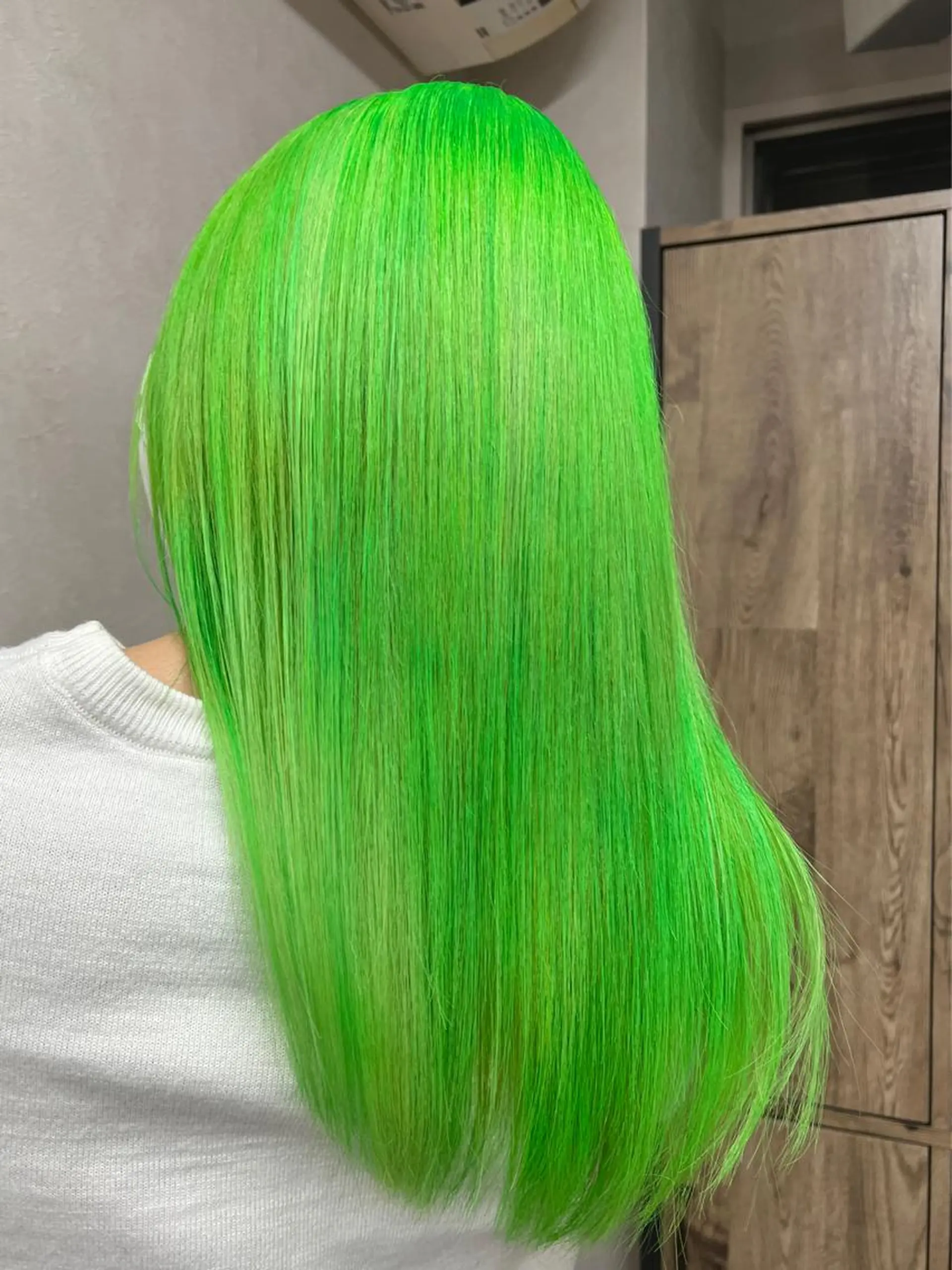 ロング カラー バレイヤージュ ブリーチ ケアブリーチ ダブルカラー イヤリングカラー カット ヘアカラー 🌷かわばた めい🌷のヘアスタイル