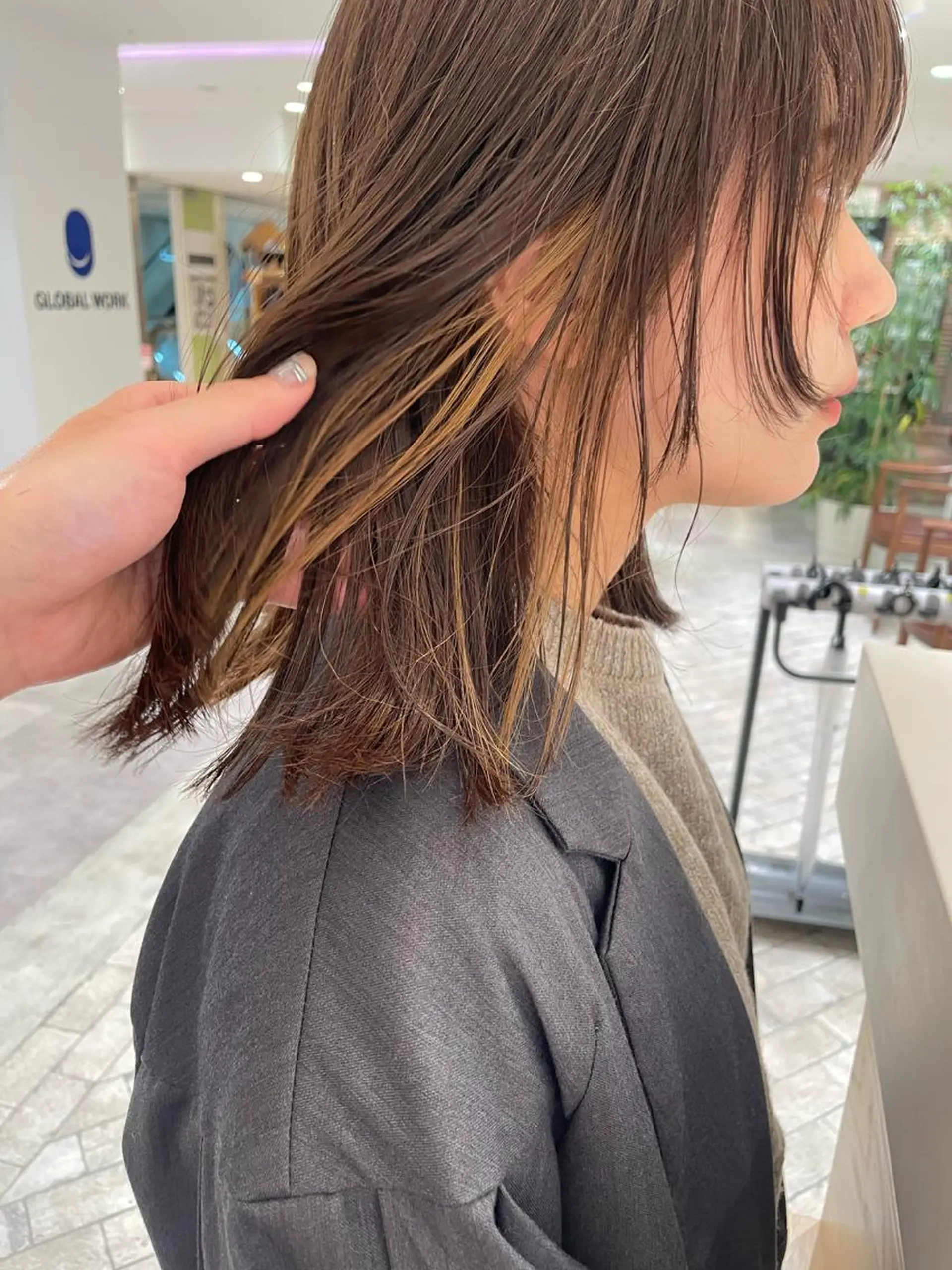 ミディアム カラー ボブ ショート/ボブ/ 吉祥寺/ryoのヘアスタイル