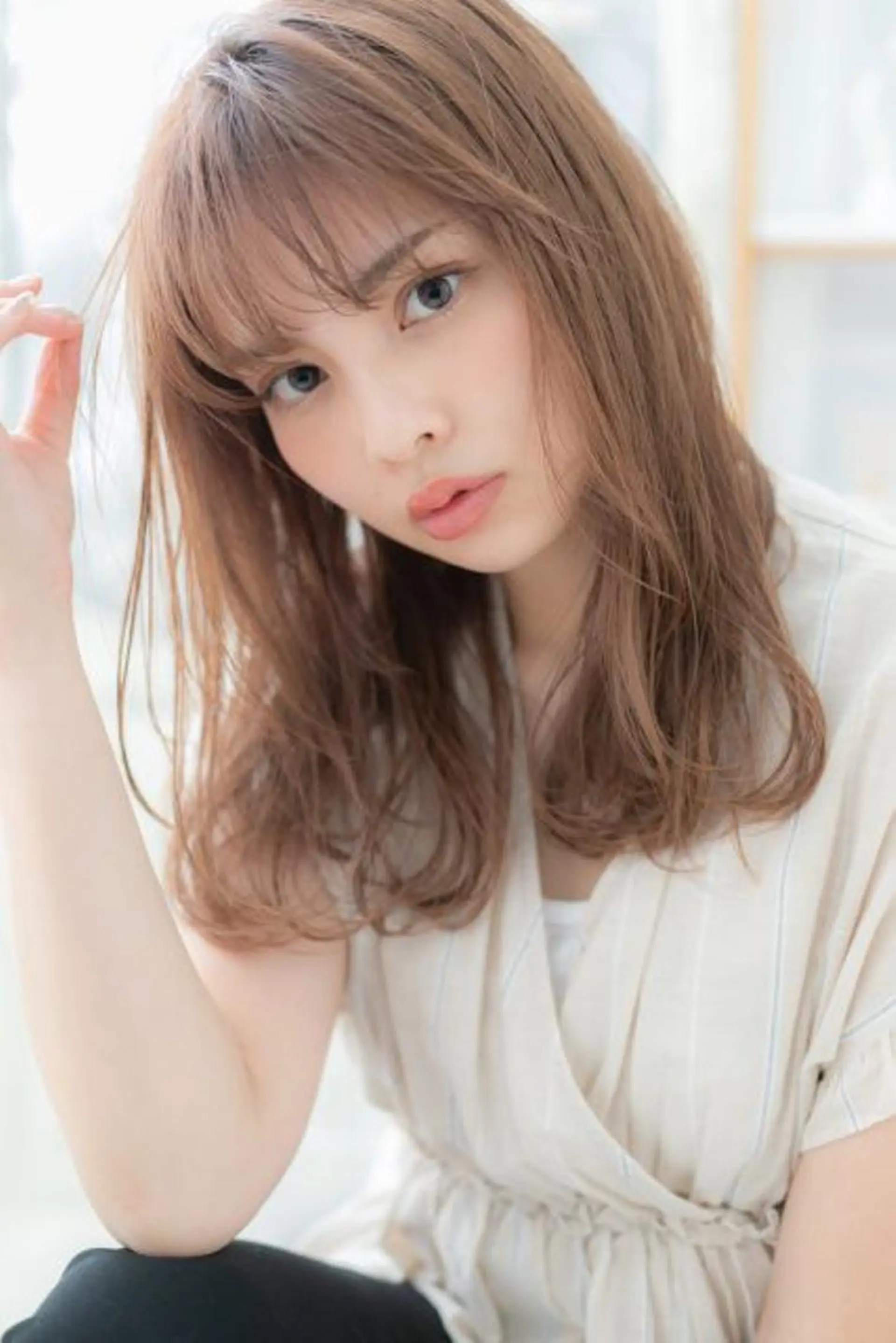 ロング 出川 宙☘️のヘアスタイル