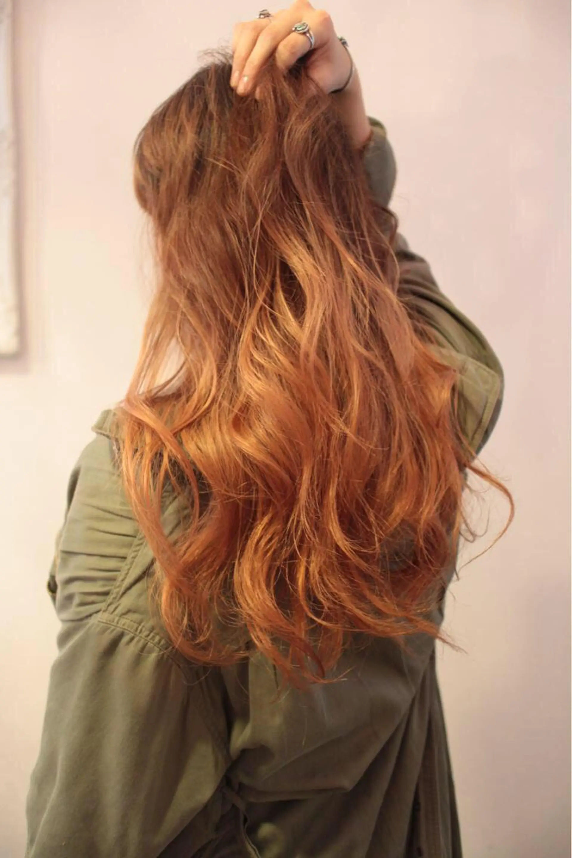 ロング カラー 平川 友希子のヘアスタイル