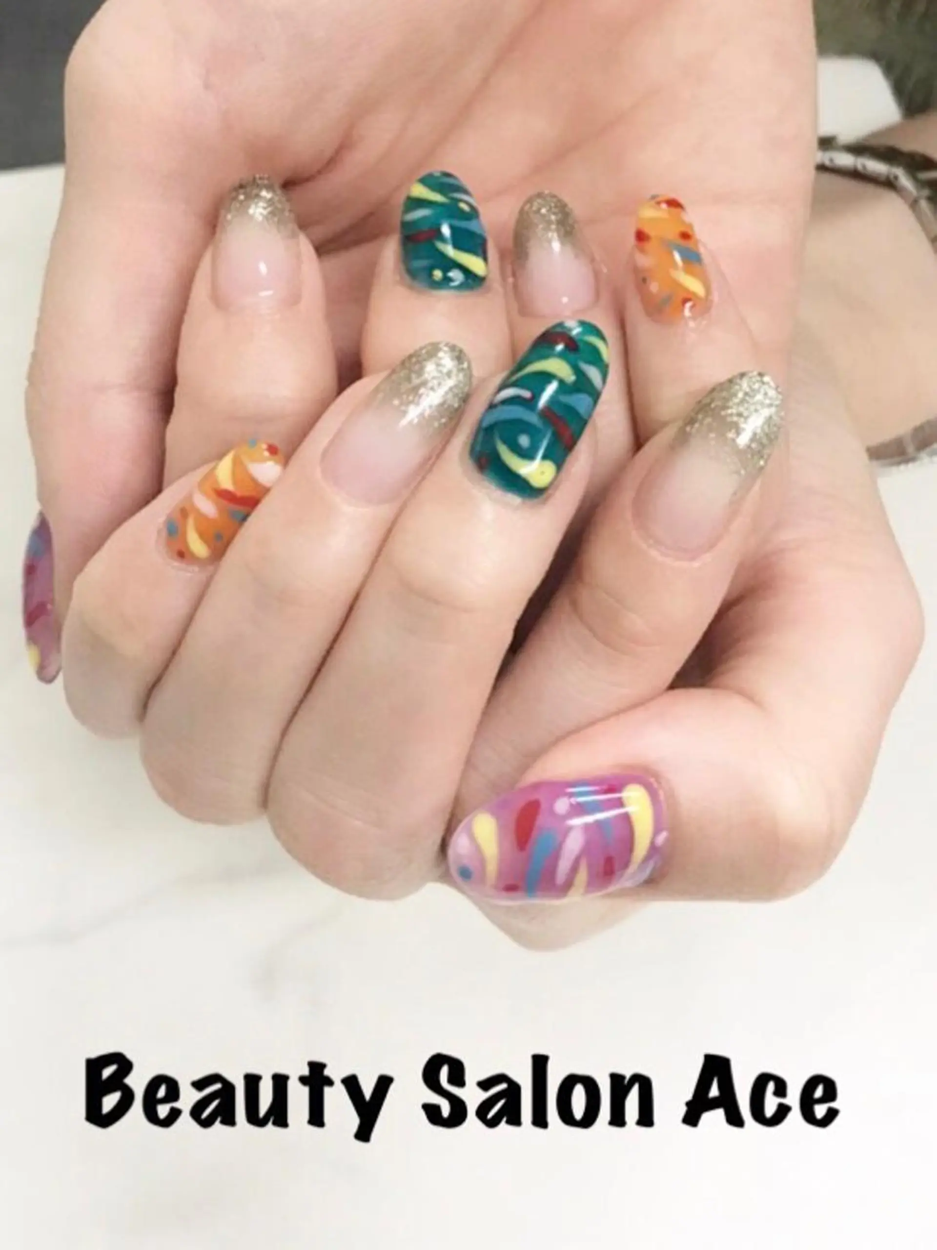 ネイル 池袋フィルイン Ace♡Nailのネイルデザイン
