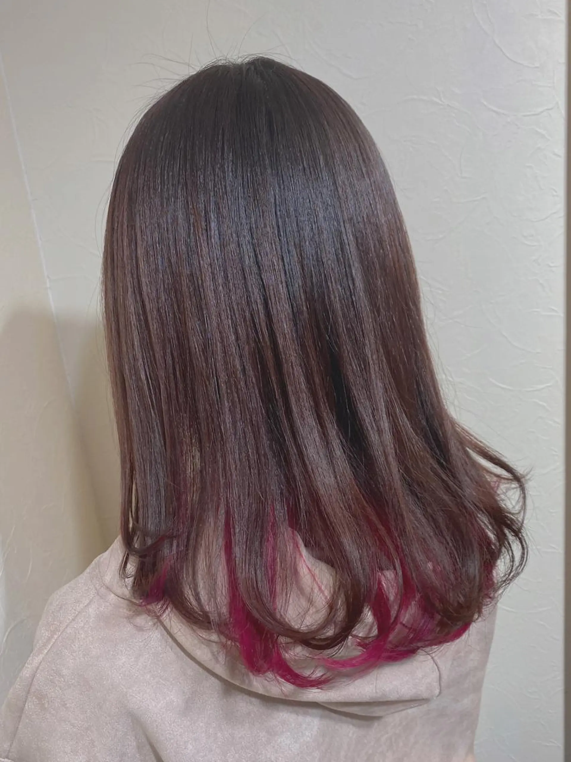 セミロング カラー カット ヘアカラー トリートメント 💜 MINORI💜のヘアスタイル