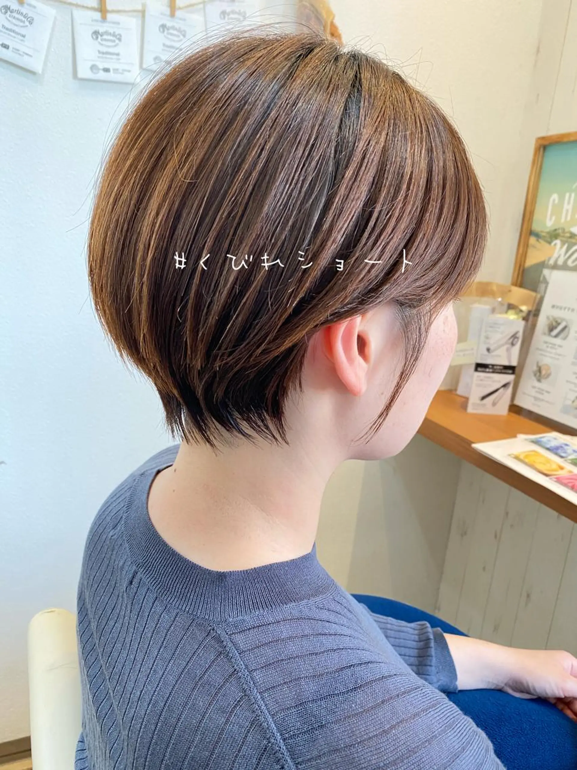 ショート カラー ショート、ボブ シマダマサトのヘアスタイル