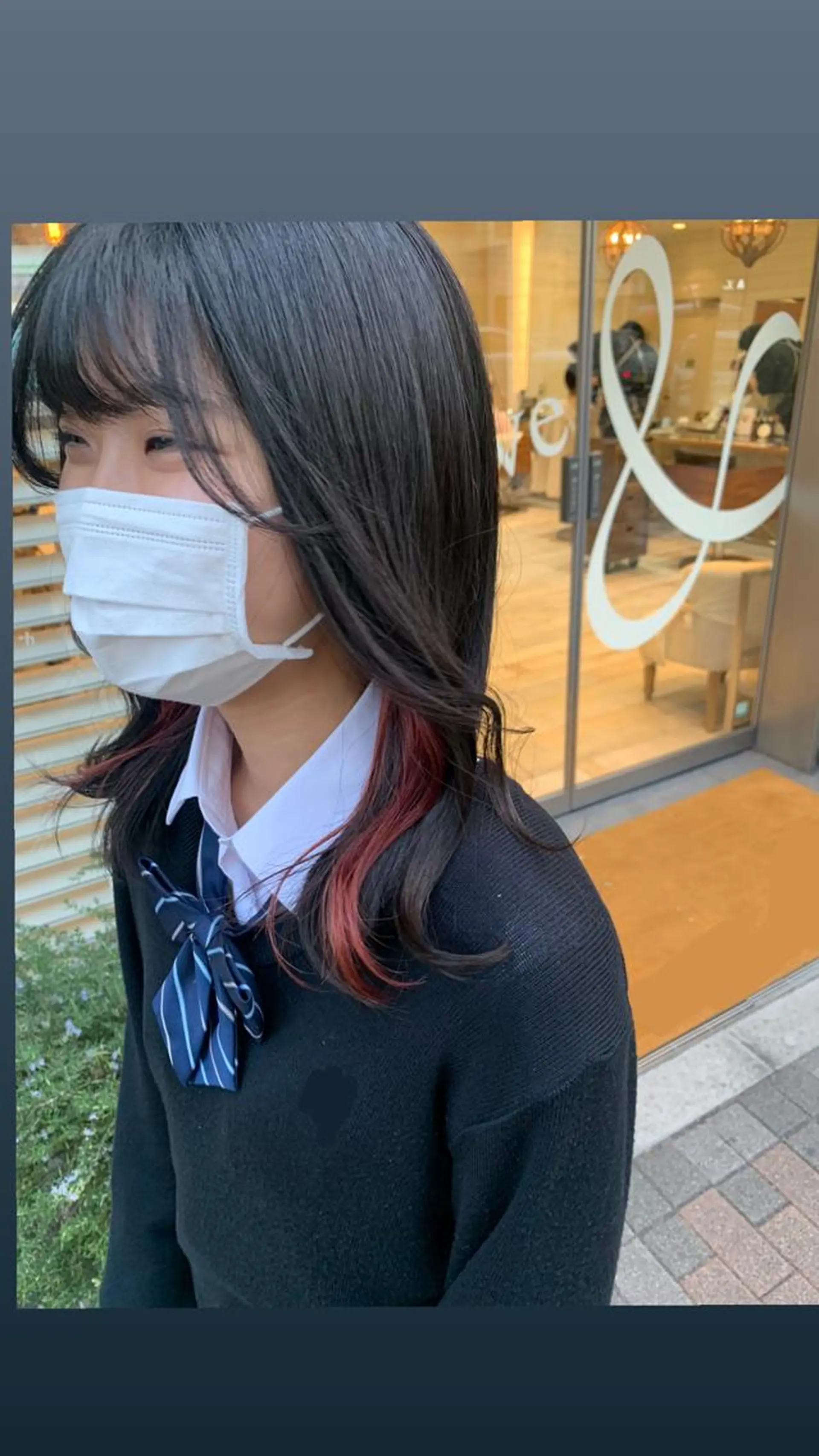 セミロング カラー ピンクカラー ‪🌿パーマ大好評 メンズ特化🌿ワタルのヘアスタイル