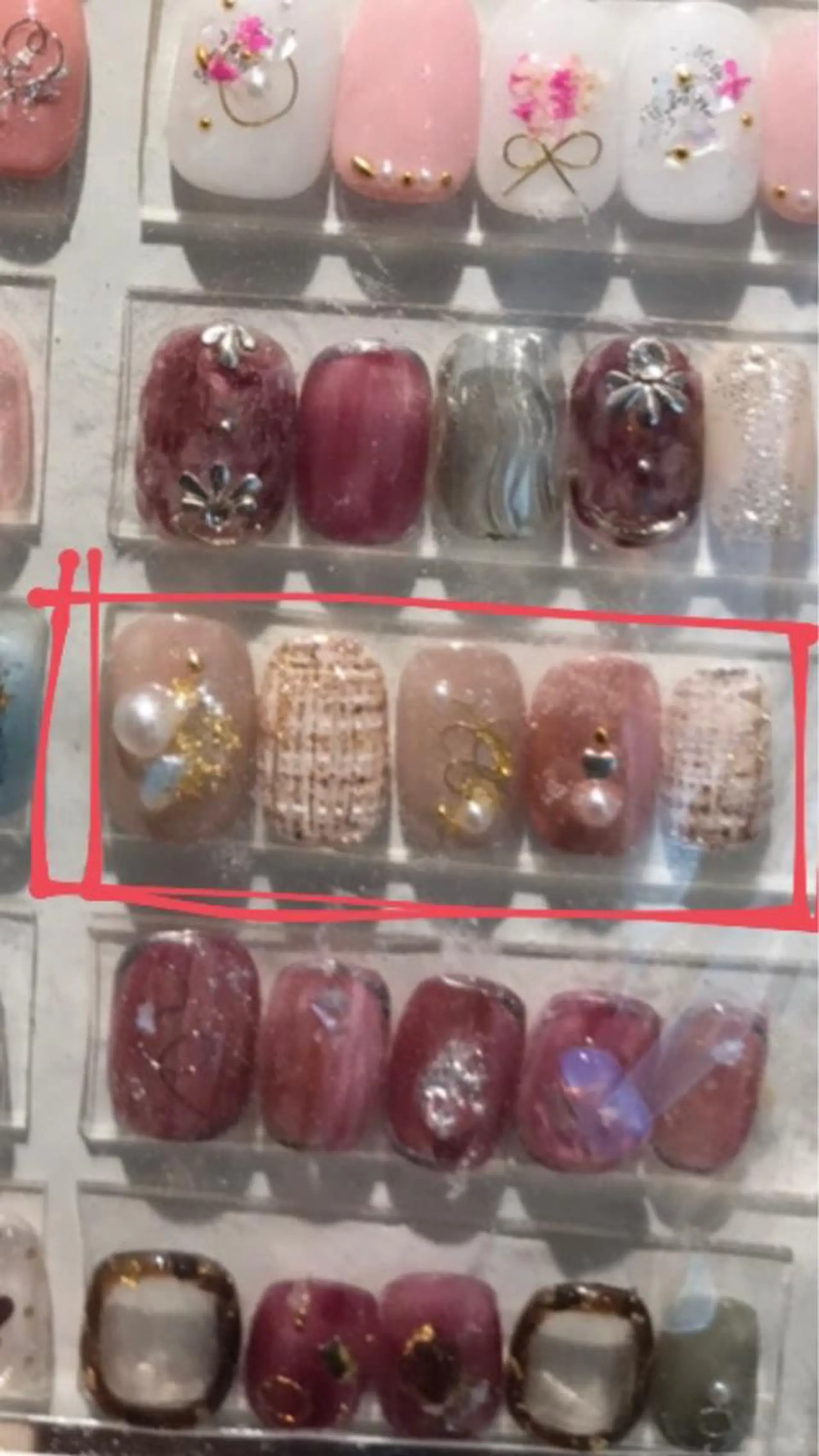 ネイル Nagashima    Kのネイルデザイン