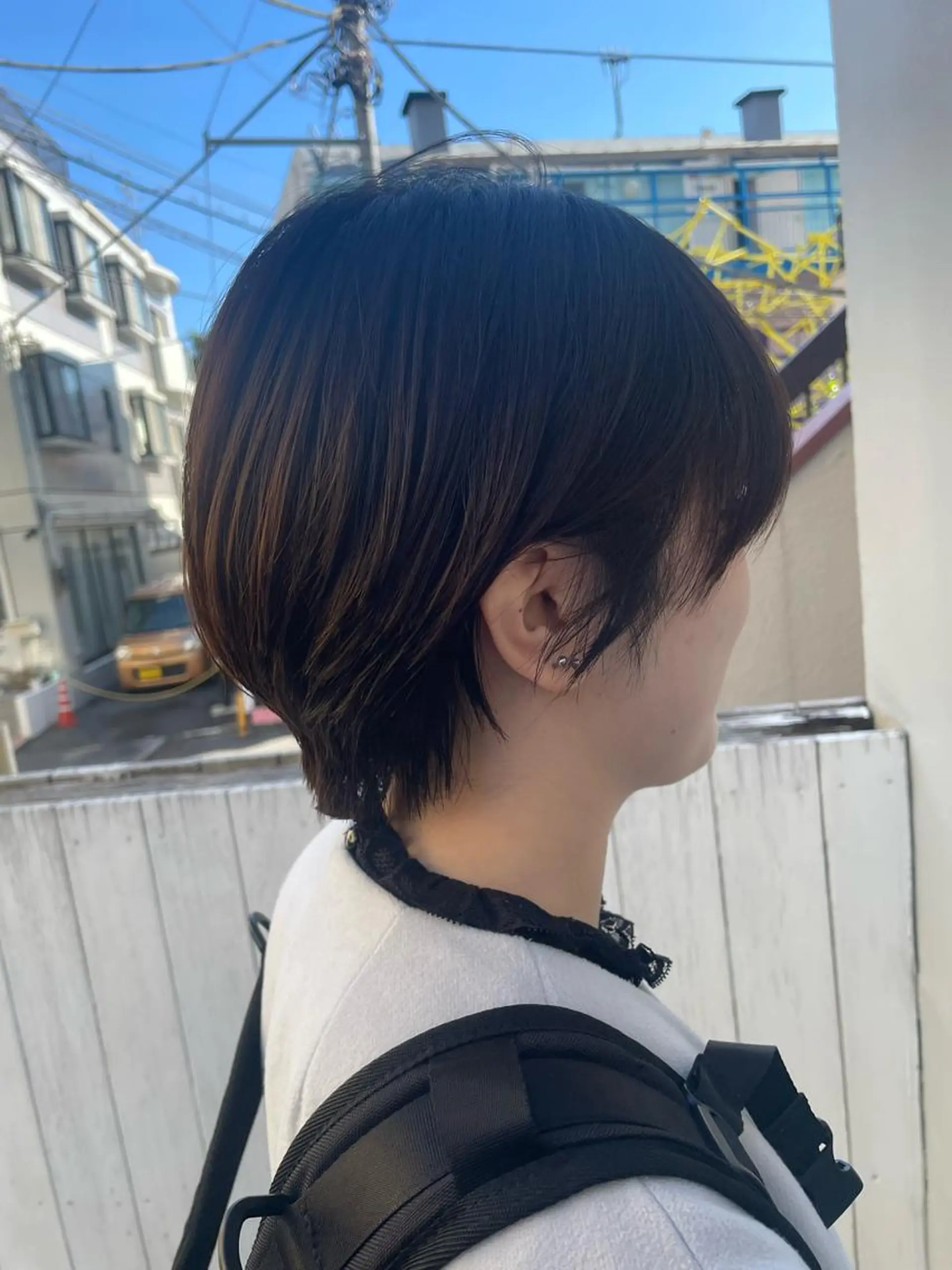 ショート ヘアカラー 🤎指名No.1ハイ トーン🤎日向花🤎のヘアスタイル