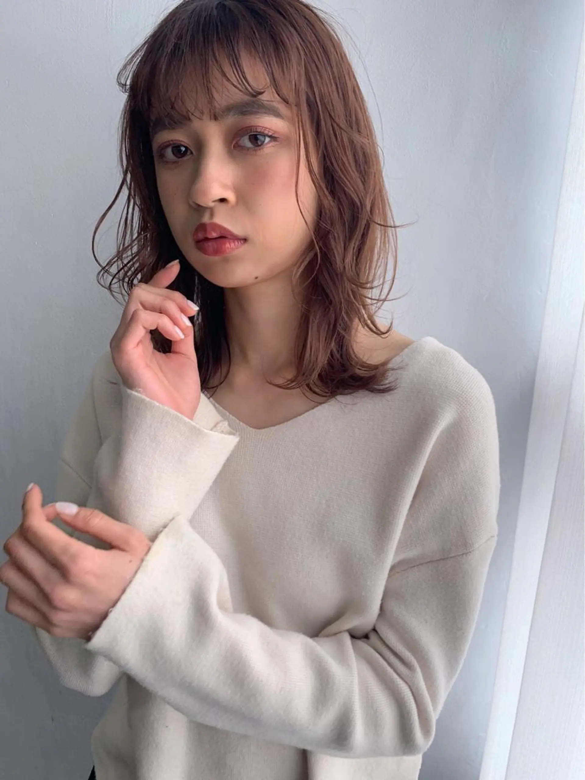 ミディアム sungoose サングースのヘアスタイル