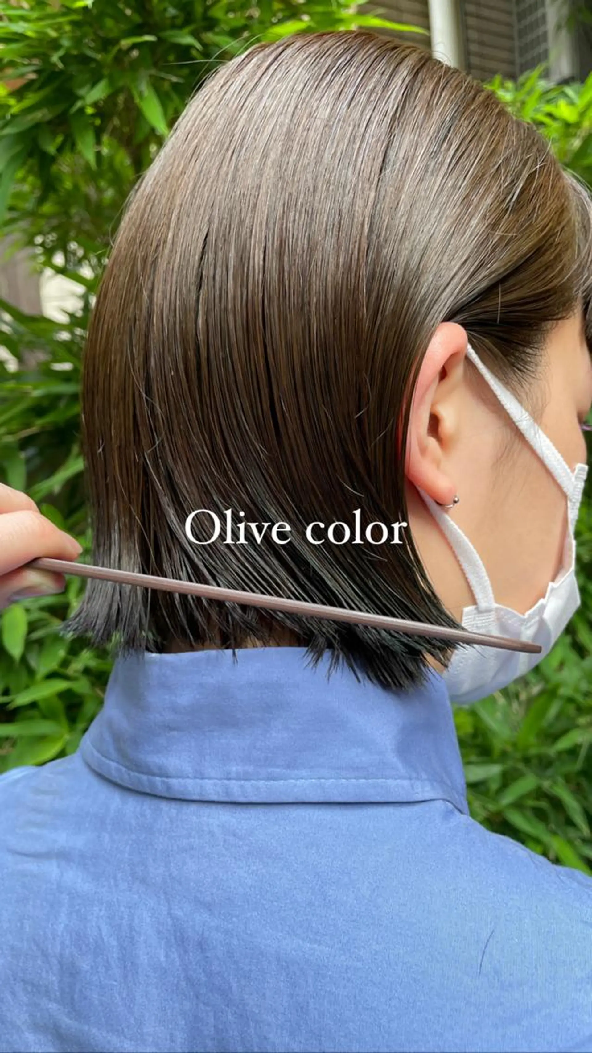 ミディアム カラー 吉田一輝 外国人パーマのヘアスタイル