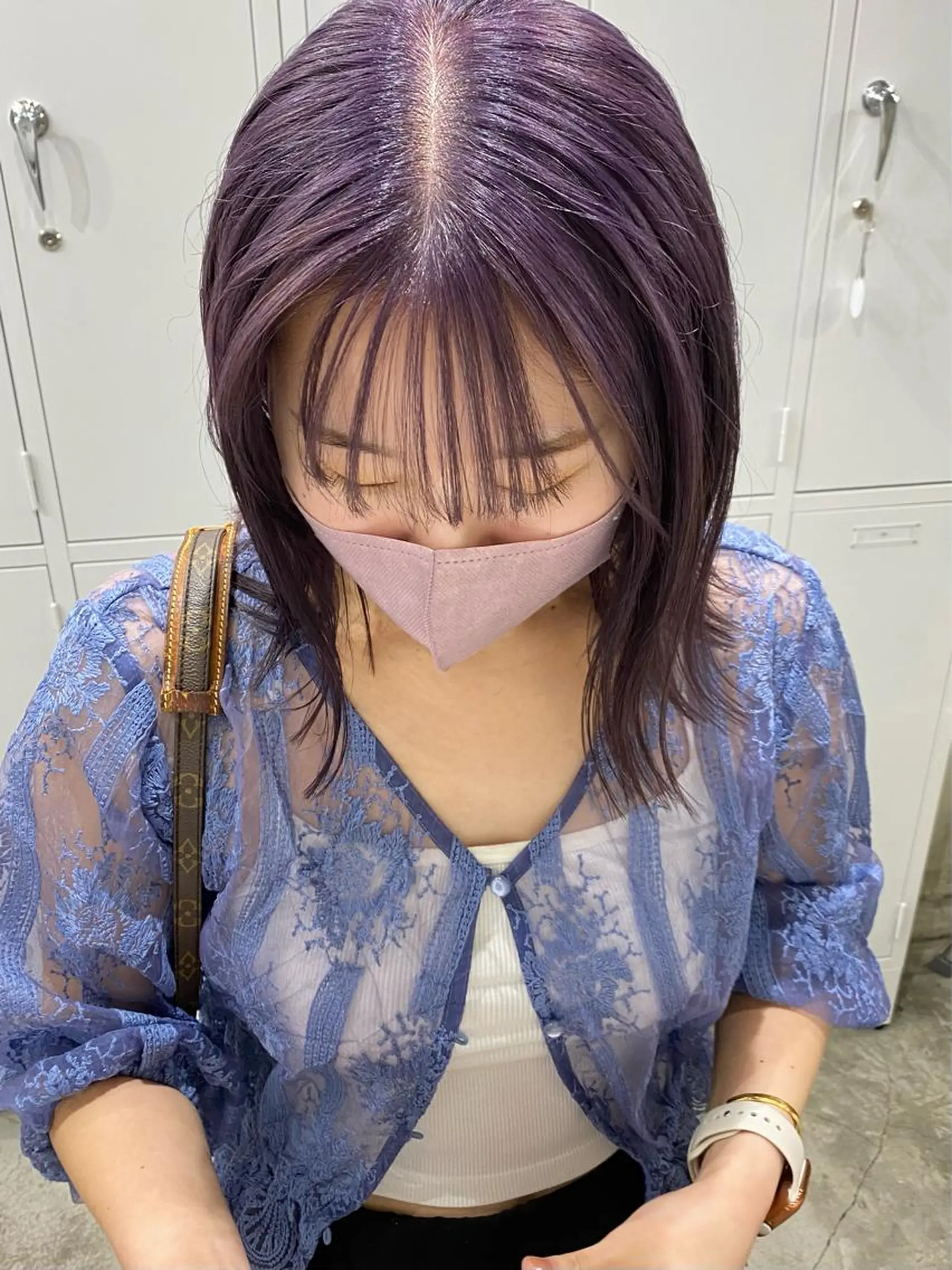 ミディアム カラー ヘアアレンジ kai .のヘアスタイル